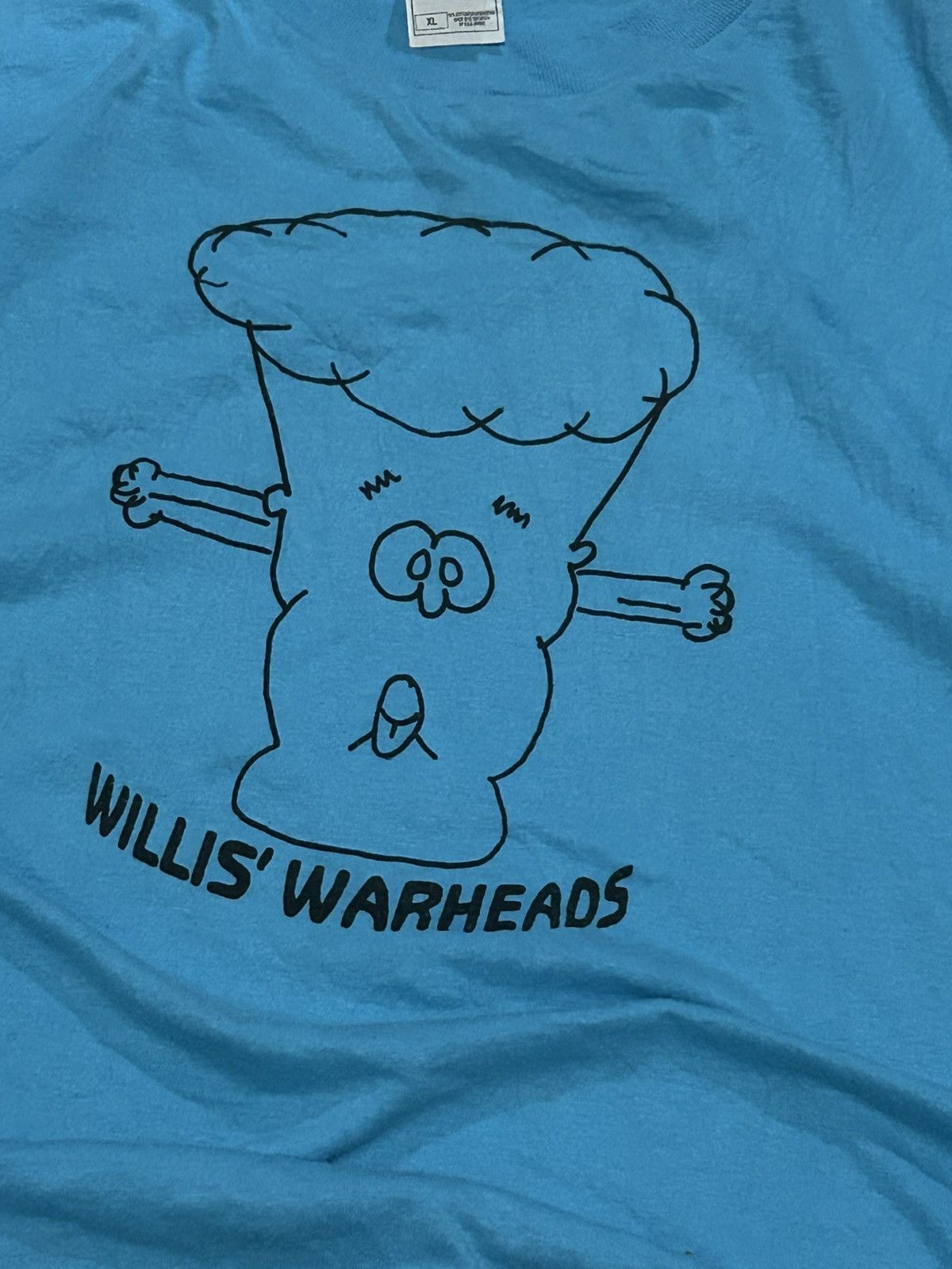 Fruit Of The Loom VINTAGE FRUIT OF THE LOOM TEE – WILLIS’ WARHEADS Size US XL / EU 56 / 4 - 2 Thumbnail
