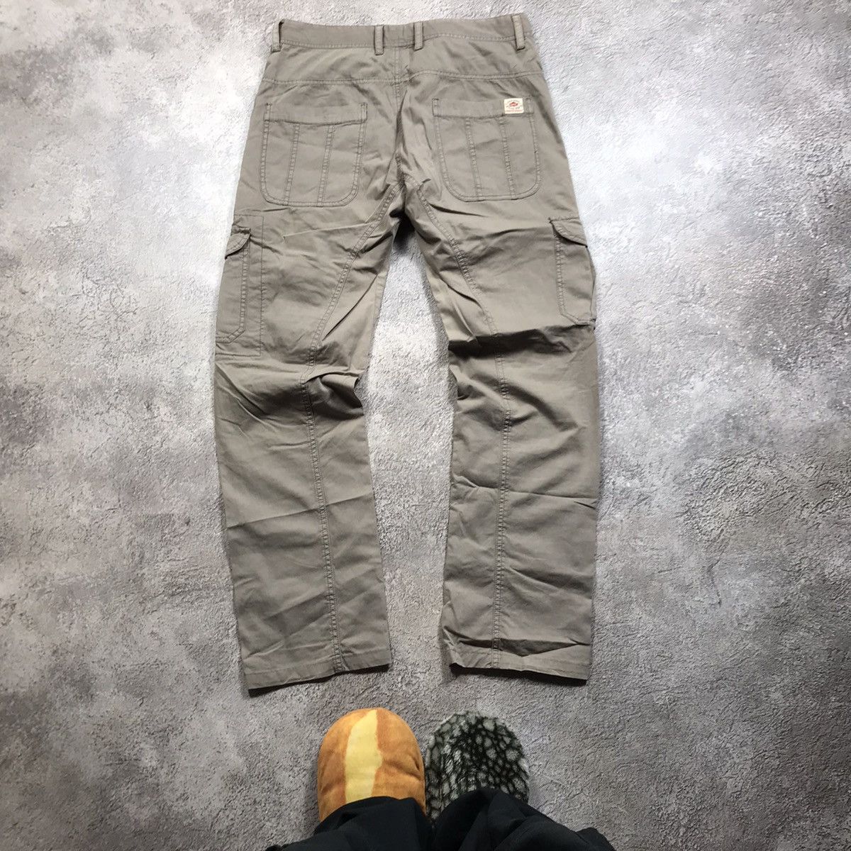 Vintage Vintage 90s Baggy Cargo Pants Parachute Flared Streetwear 34 Size US 34 / EU 50 - 6 Thumbnail