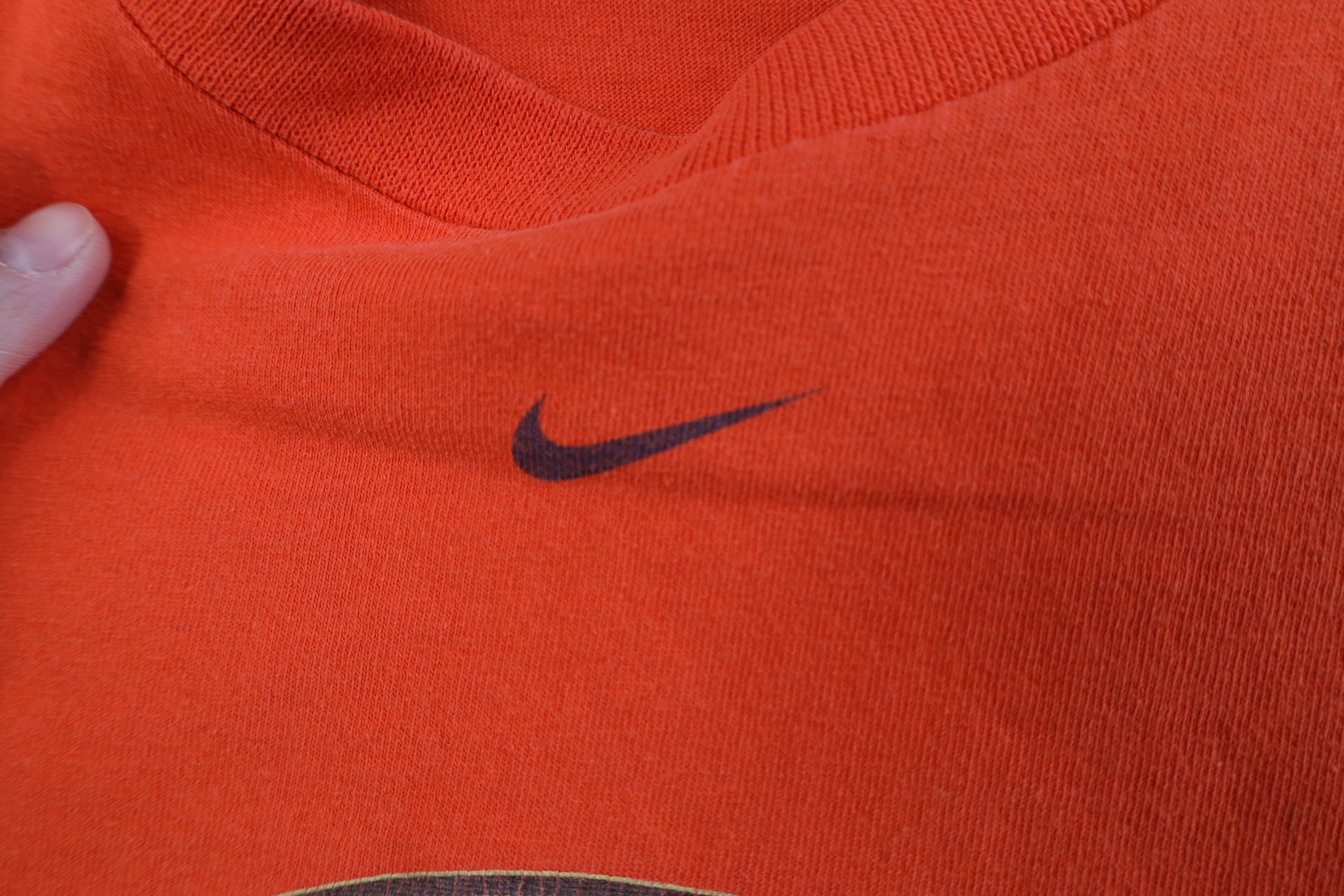 Nike Vintage NIke Center Swoosh Detroit Tigers Baseball T-Shirt Size US L / EU 52-54 / 3 - 7 Thumbnail