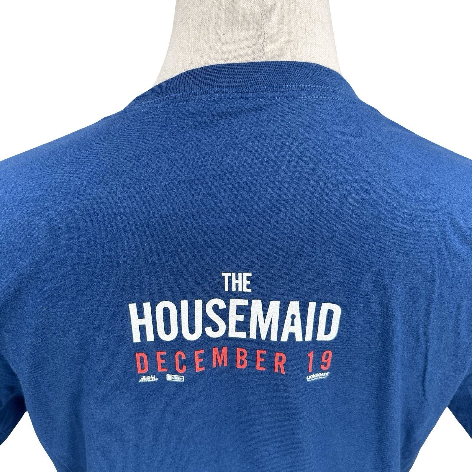 Other The Housemaid Sydney Sweeney Movie Promo T-Shirt Men M Blue Size US M / EU 48-50 / 2 - 6 Thumbnail
