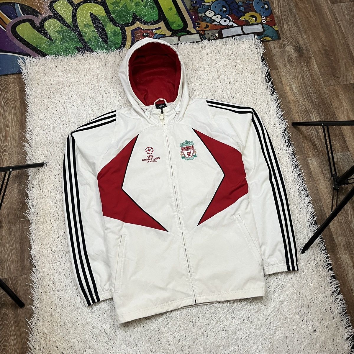 Adidas Adidas Liverpool 2007/2008 Champions League Soccer Jacket Size US XL / EU 56 / 4 - 1 Thumbnail