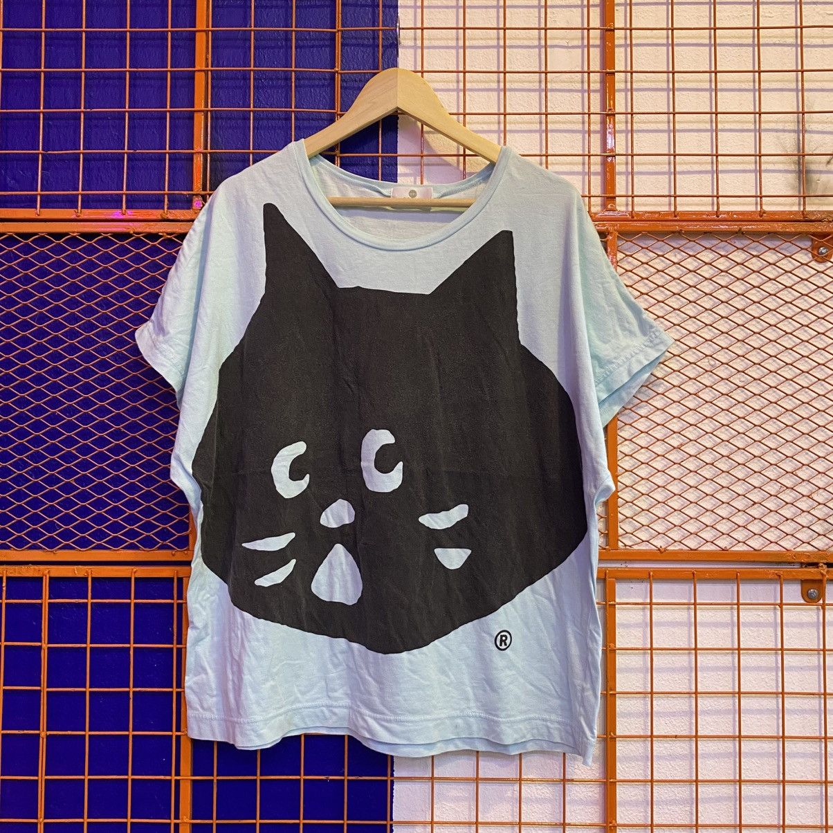 Ne-Net Vintage Ne-net Full Print Logo Japanese Brand Tshirt❗️ Size US L / EU 52-54 / 3 - 1 Thumbnail