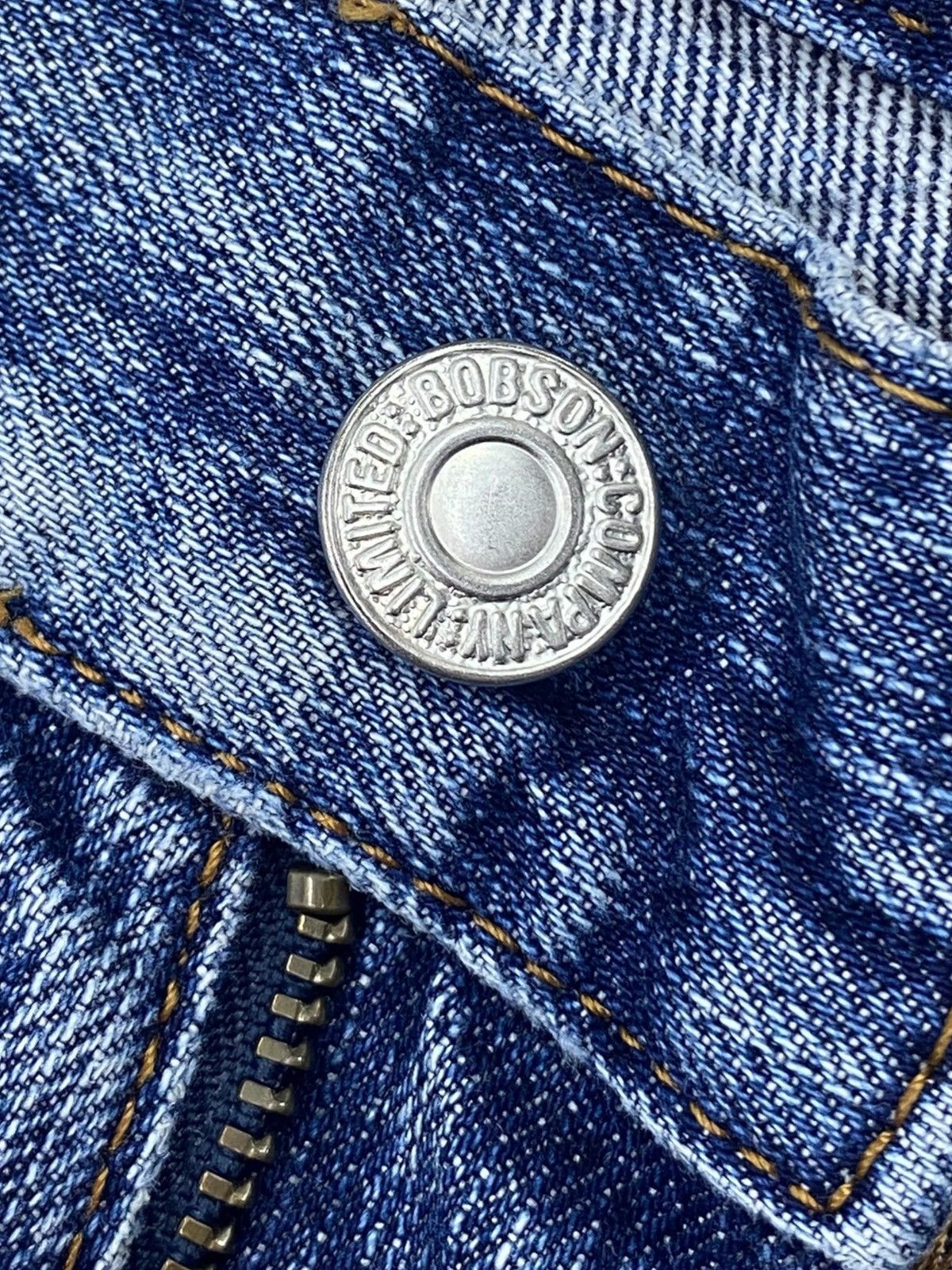 Japanese Brand Japanese Brand Acid Blue Wash Style Flare Jeans Size US 34 / EU 50 - 10 Thumbnail