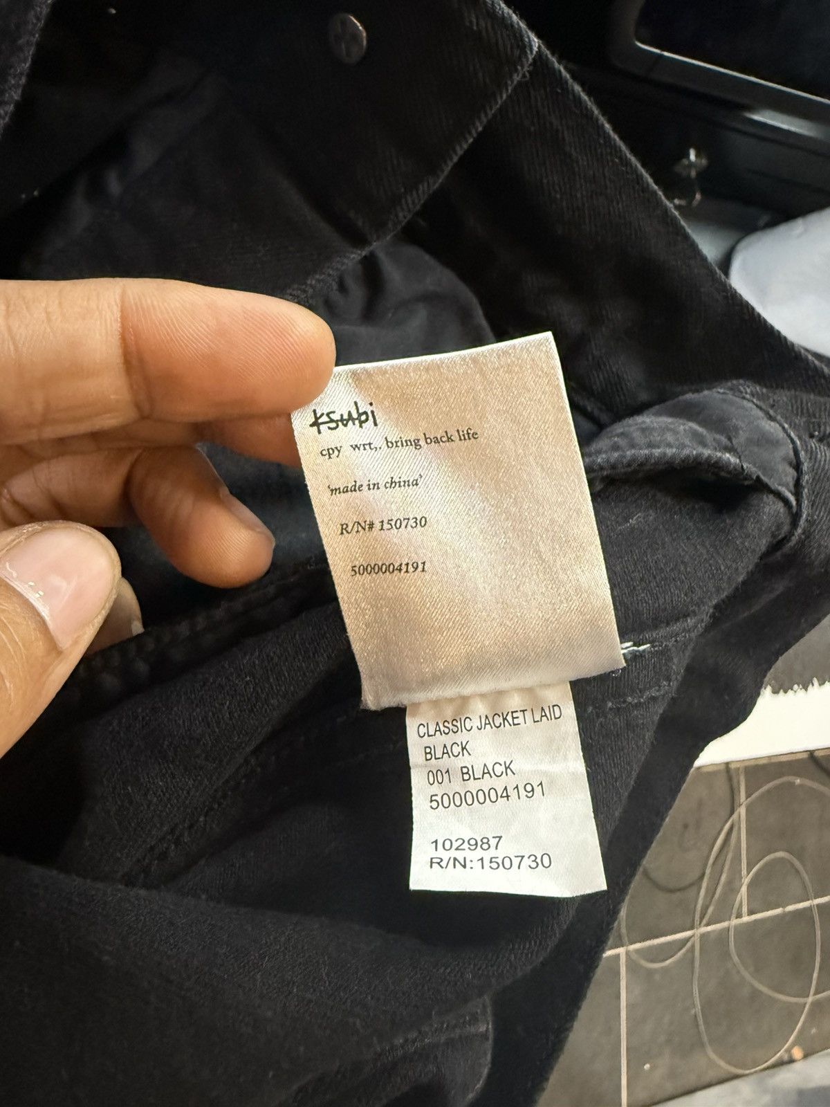 Ksubi Ksubi Black Denim Jean Jacket Size US S / EU 44-46 / 1 - 7 Thumbnail