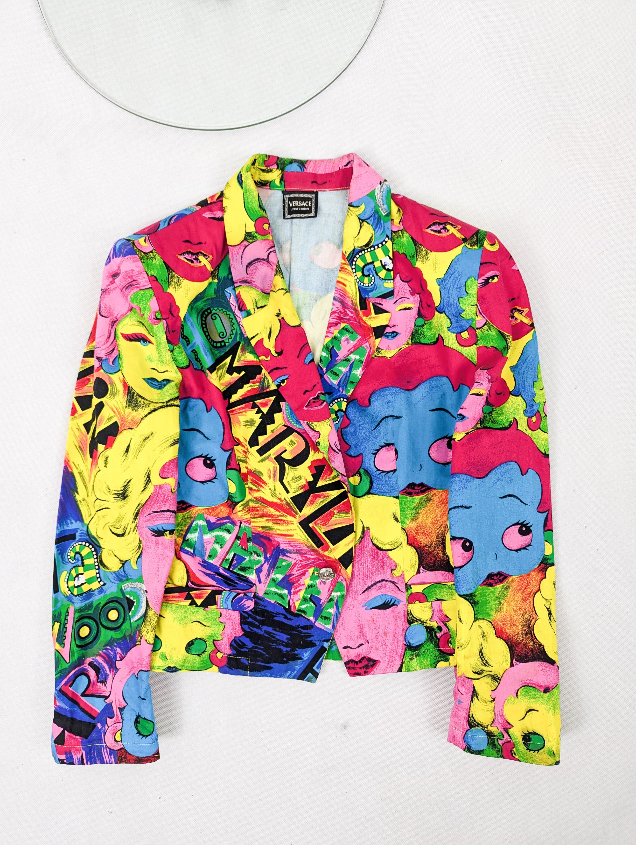 Versace Jeans Couture Versace Jeans Couture Betty Boop Marilynn Monroe jacket Size M / US 6-8 / IT 42-44 - 5 Thumbnail