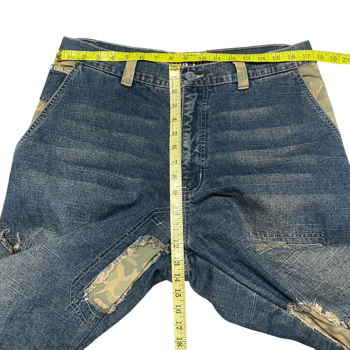 Dr. Denim Vintage Dr. Denim Baggy Patchwork Jeans Size US 34 / EU 50 - 18 Thumbnail