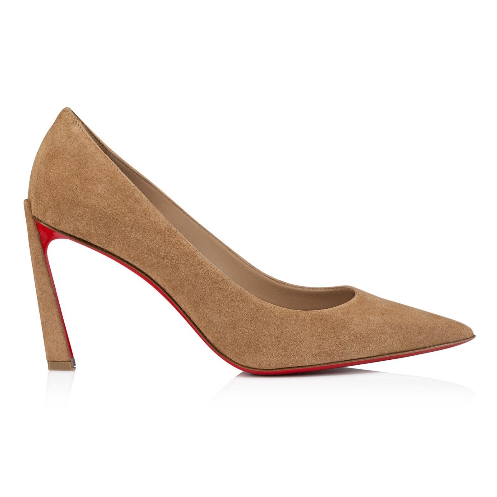 Christian Louboutin Christian Louboutin Condora 85 Lionne Beige Brown Suede Size US 6 / IT 36 - 3 Thumbnail