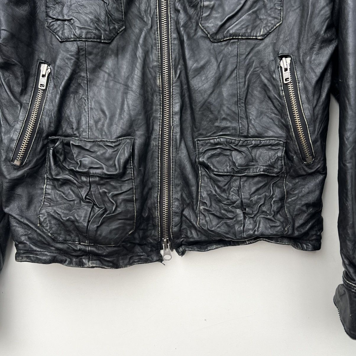 Superdry Super dry Superdry leather jacket vintage Size US L / EU 52-54 / 3 - 5 Thumbnail