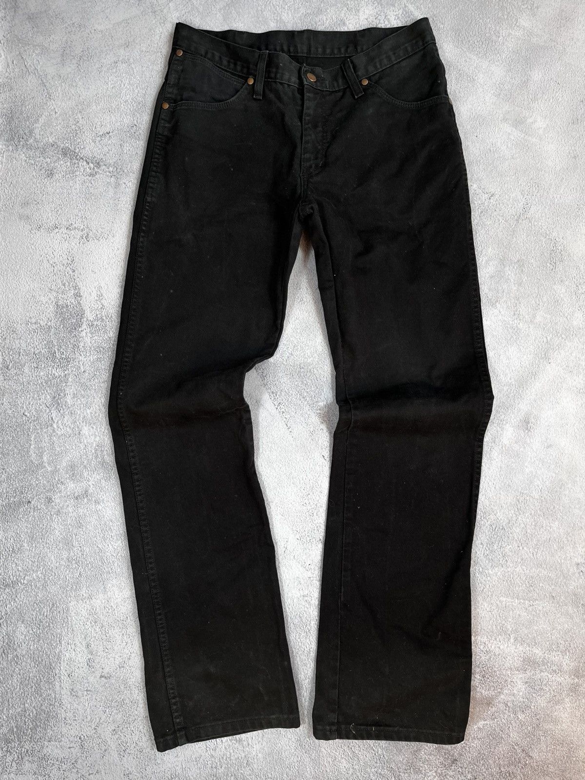 Japanese Brand × Vintage Vintage Y2K Wrangler straight denim jeans streetwear Size US 34 / EU 50 - 1 Thumbnail