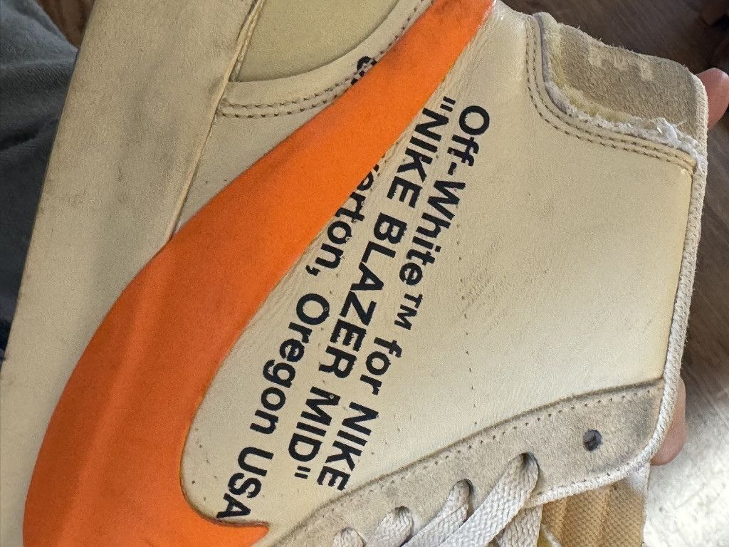 Nike × Off-White Mid Blazer Off-White All Hallows Eve Size US 10 / EU 43 - 12 Thumbnail
