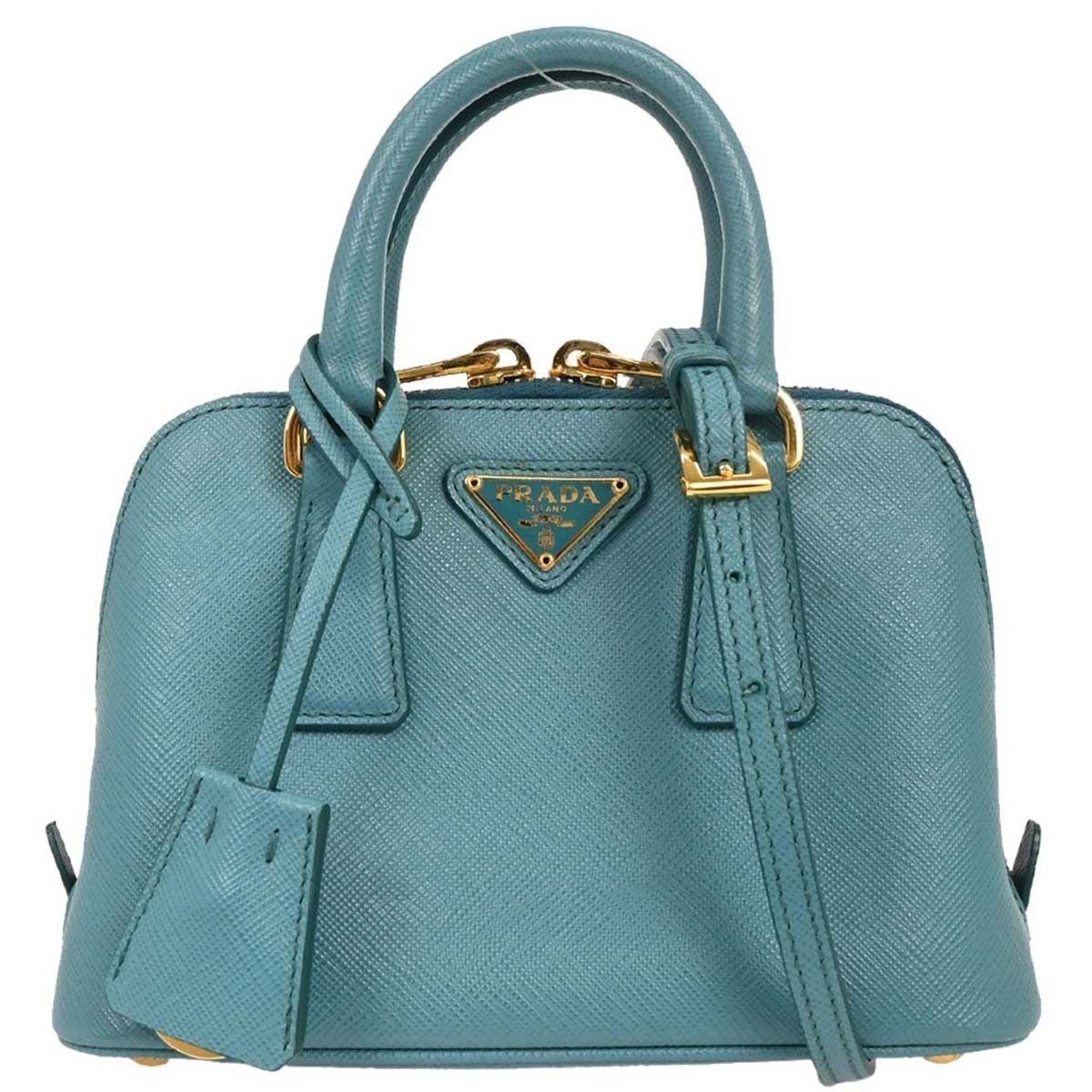 Prada Prada Promenade Bag Saffiano Leather Size ONE SIZE - 1 Thumbnail