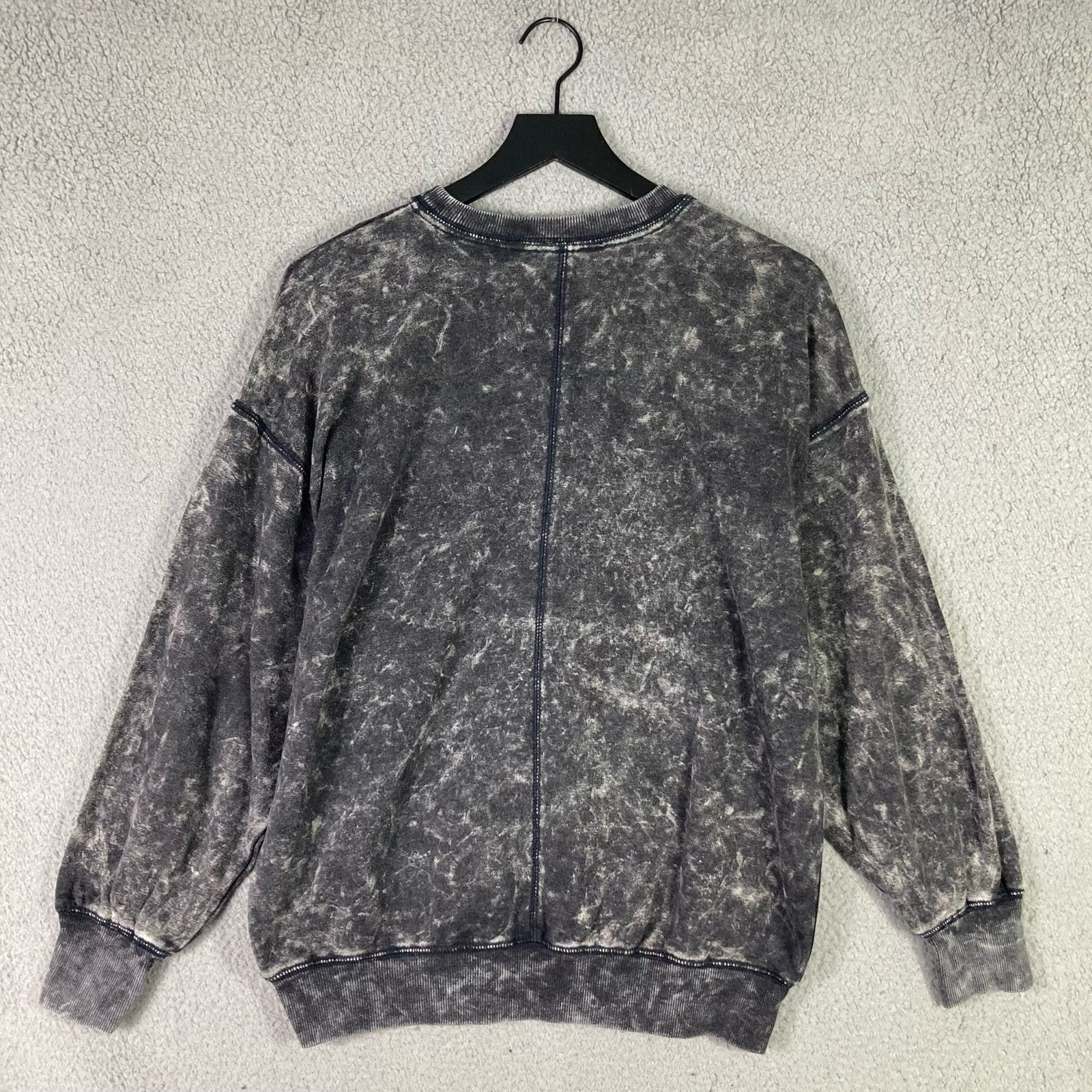 Other Cosmic Vibes Pullover Women's M Gray Sweater Shirt Casual Size M / US 6-8 / IT 42-44 - 5 Thumbnail