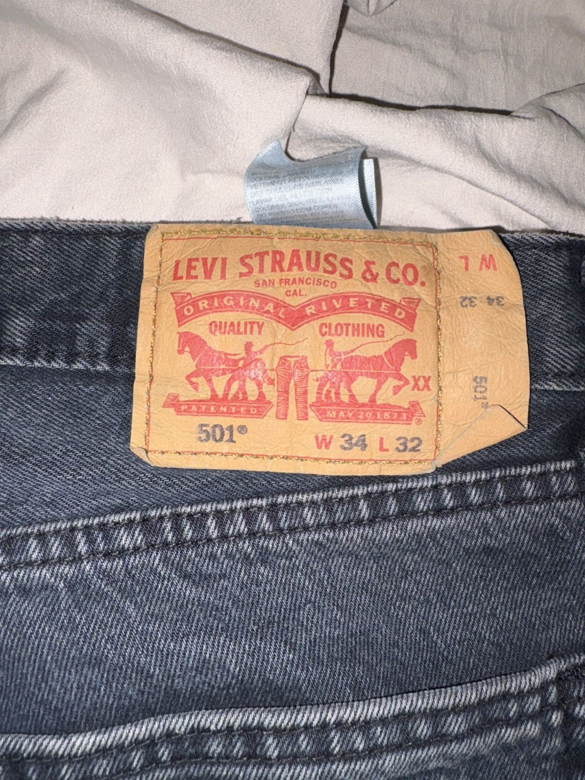 Levi's Levi 501 Size 34x32 Size US 34 / EU 50 - 3 Thumbnail