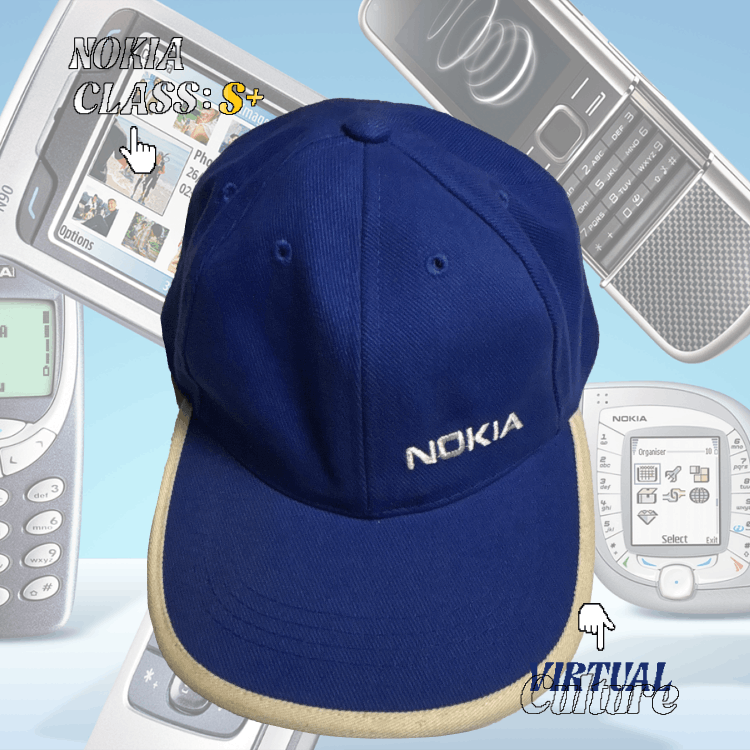 Other Vintage Nokia Hat Size ONE SIZE - 1 Thumbnail