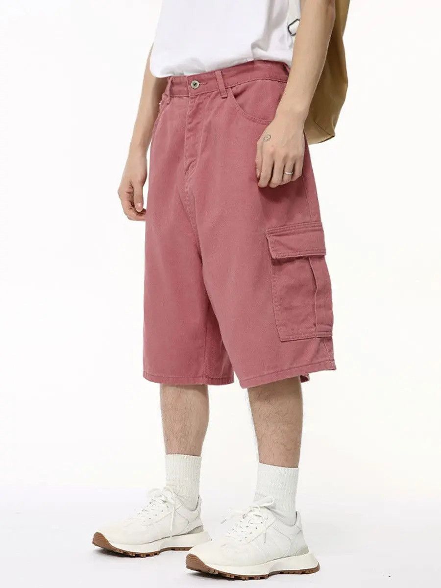 Japanese Brand Loose wide leg denim shorts Size US 32 / EU 48 - 2 Thumbnail