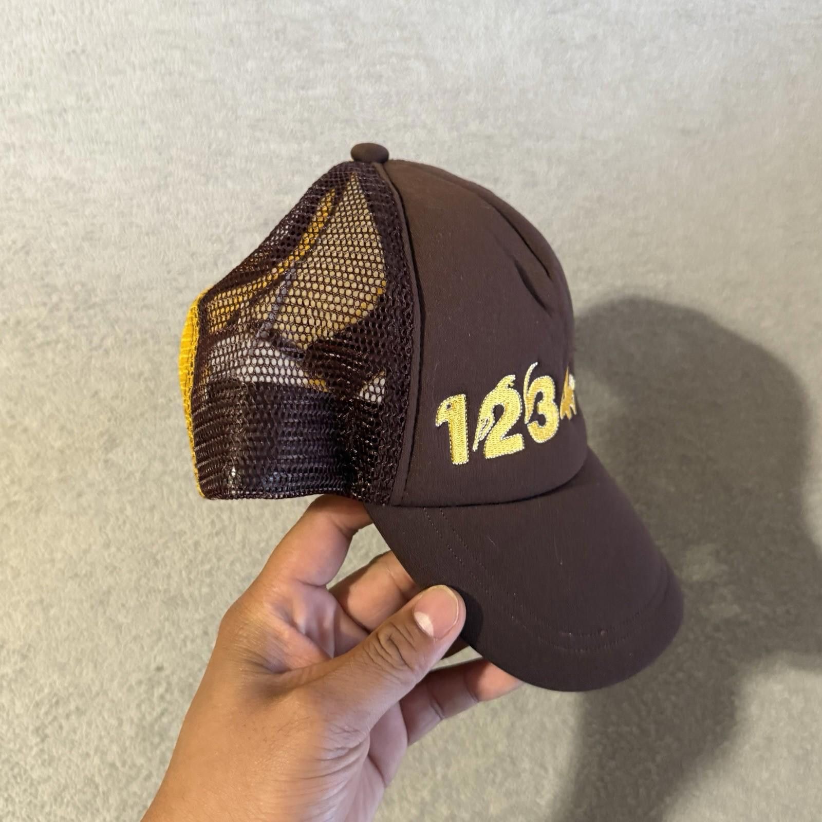 Other 123456 Embroidered Snapback Trucker Hat Men’s Size ONE SIZE - 3 Thumbnail