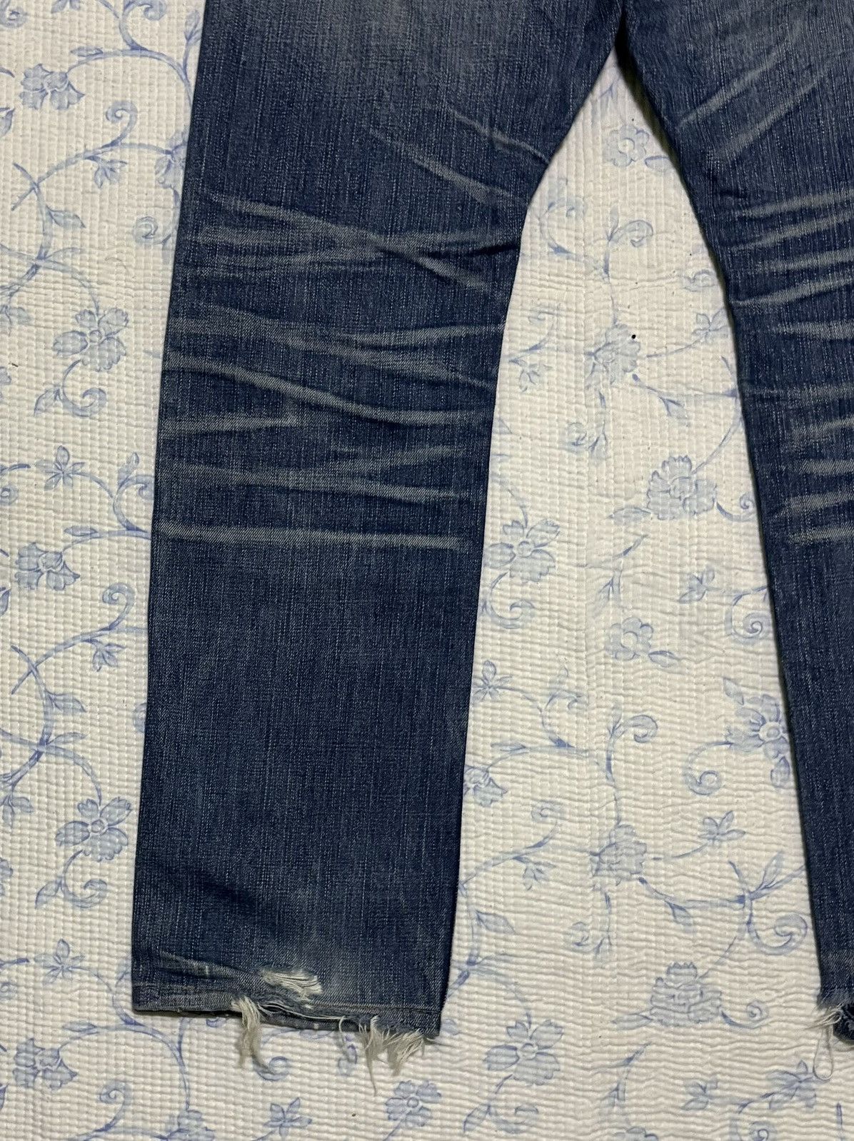 X-LARGE XLarge Streetwear Selvedge Distressed Denim Size US 32 / EU 48 - 10 Thumbnail