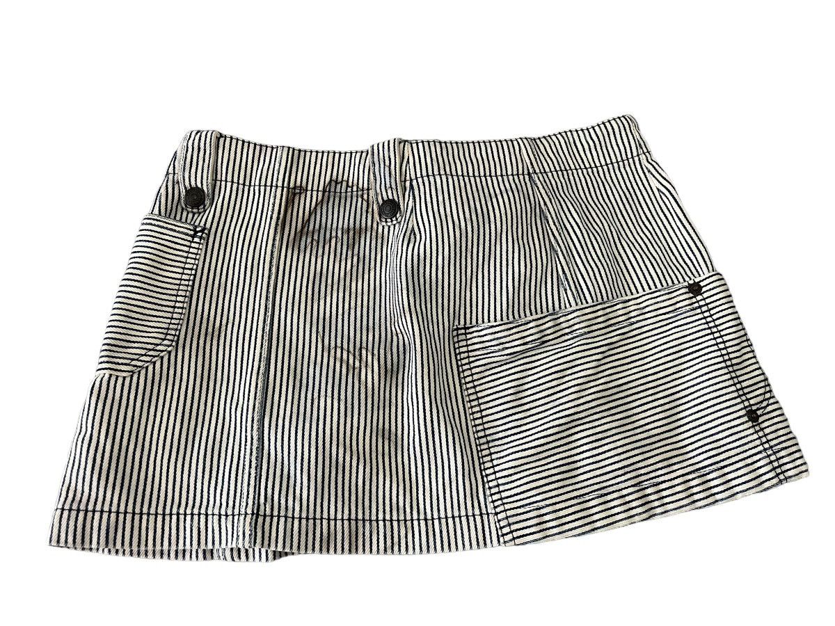 A Stripes Reconstructed Skirts by Hysteric Glamour