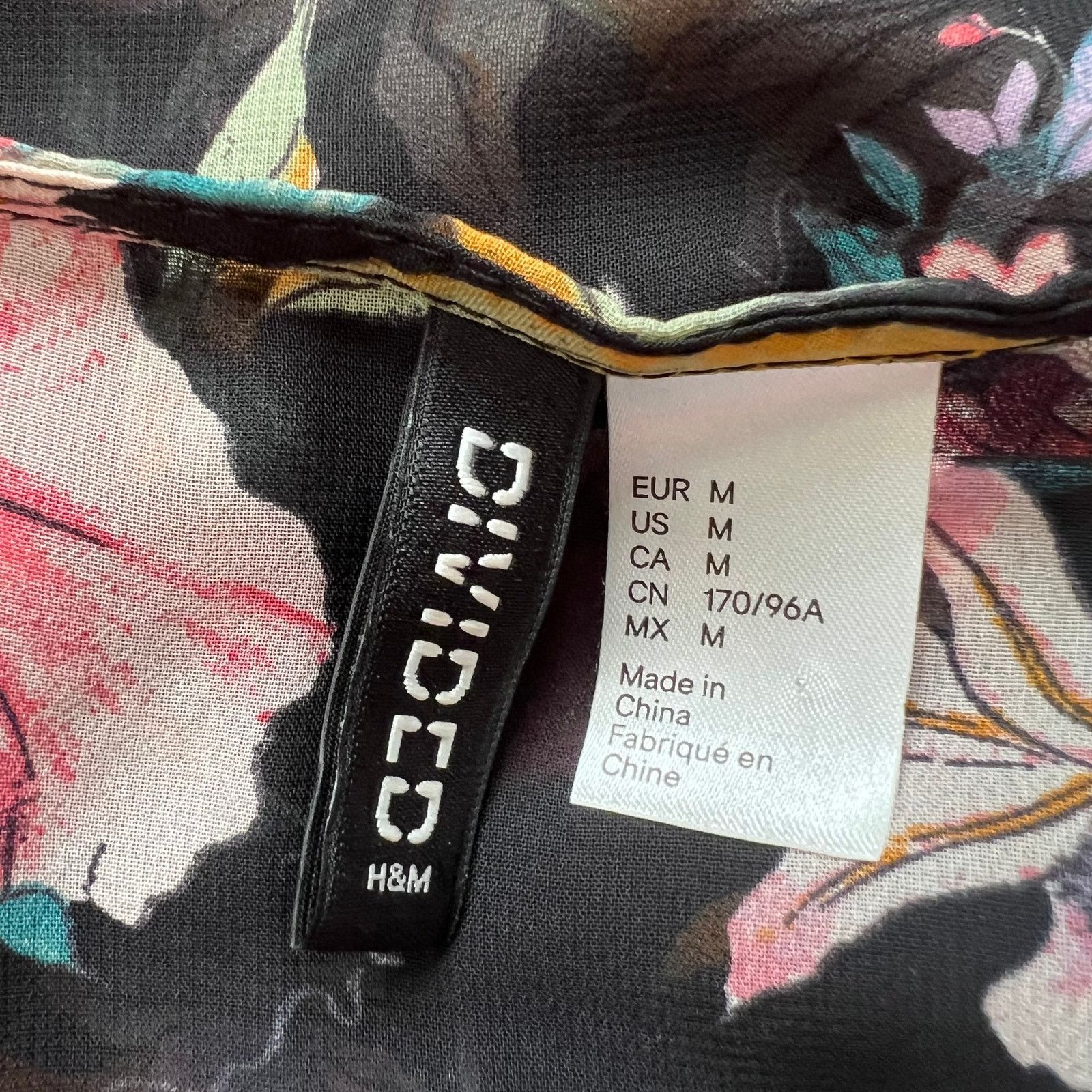 H&M H&M Floral Semi Sheer Kimono Cardigan Top, M Size M / US 6-8 / IT 42-44 - 6 Thumbnail