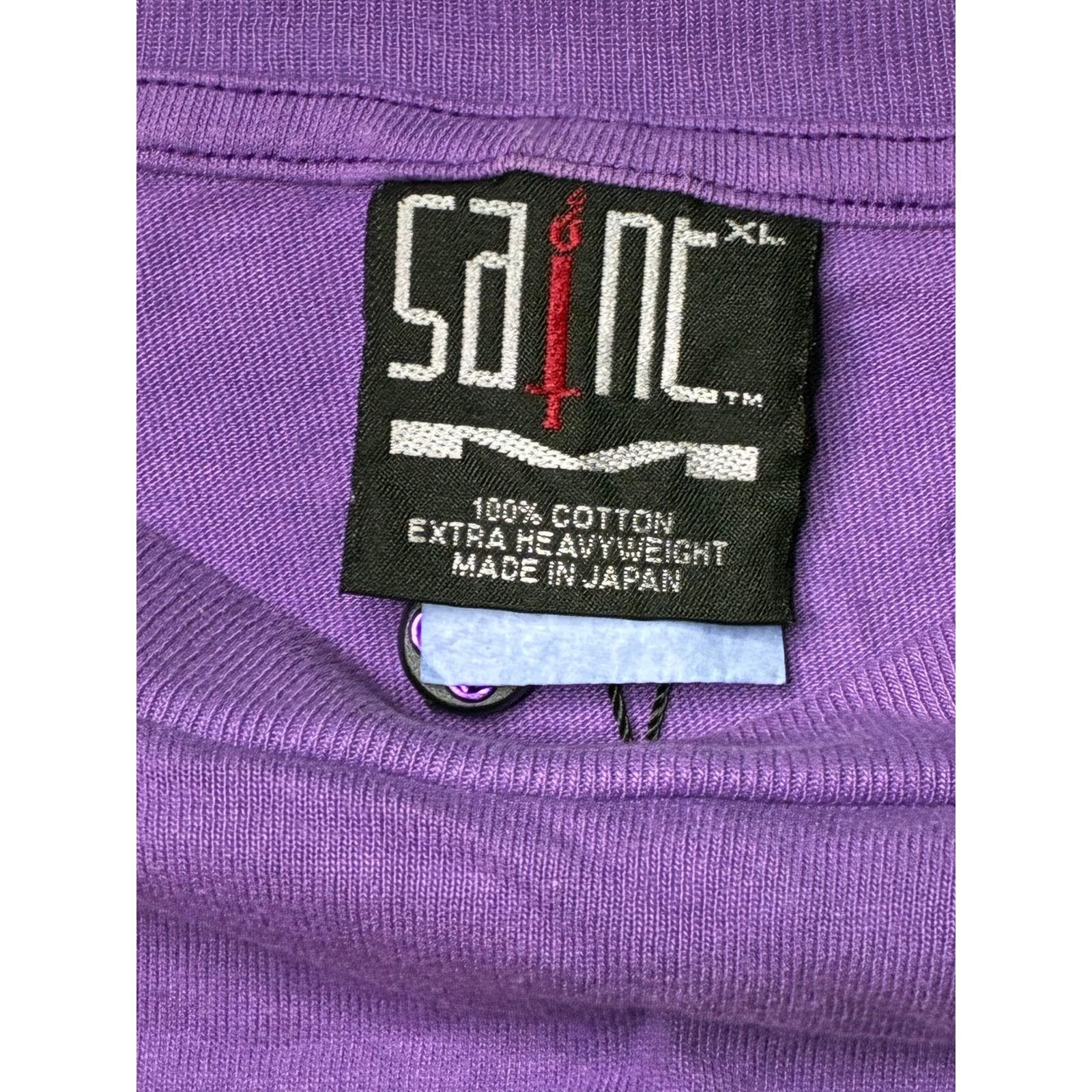 Saint Michael Saint Michael 'Universal ' Purple & Yellow Tee Size US XL / EU 56 / 4 - 3 Thumbnail