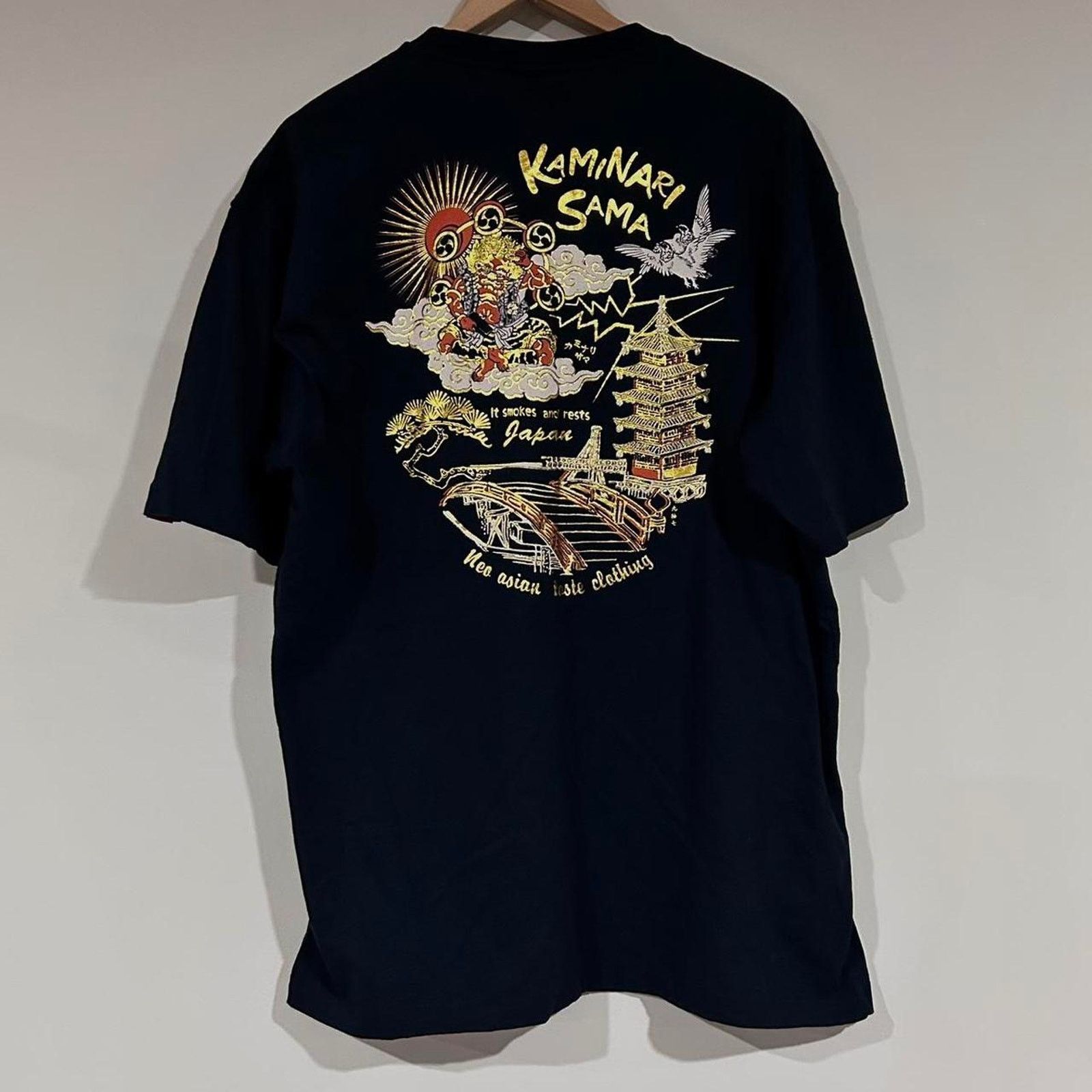 Other Kaminari Sama Japan Ninja Tee Shirt Size US XL / EU 56 / 4 - 1 Thumbnail