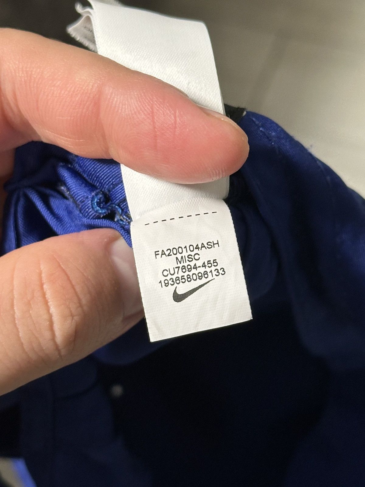 Nike Vintage 00s Nike Barcelona FC Centre Logo Swoosh Cap y2k og Size ONE SIZE - 5 Thumbnail