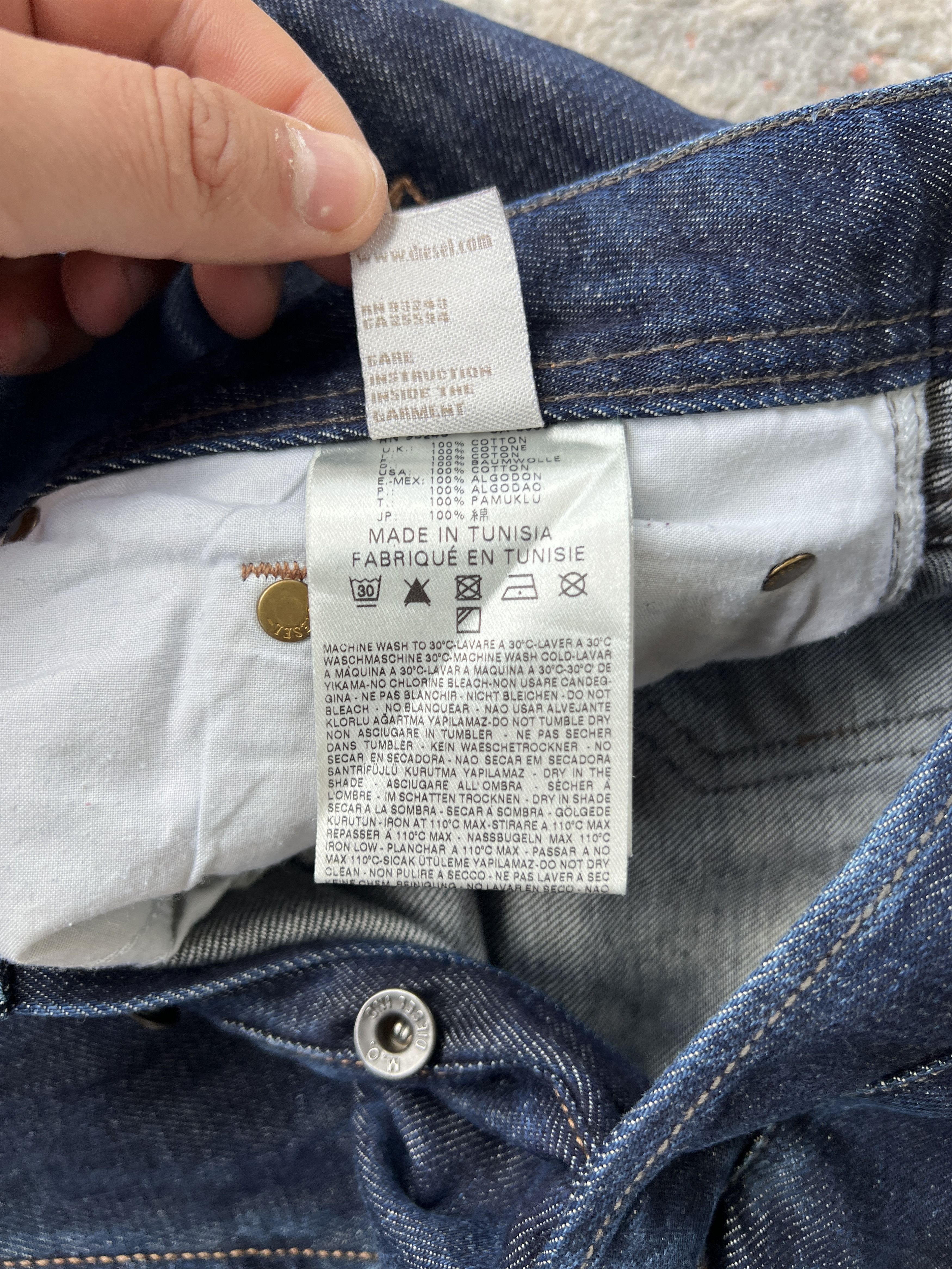 Diesel Diesel Larkee Jeans Size US 36 / EU 52 - 8 Thumbnail