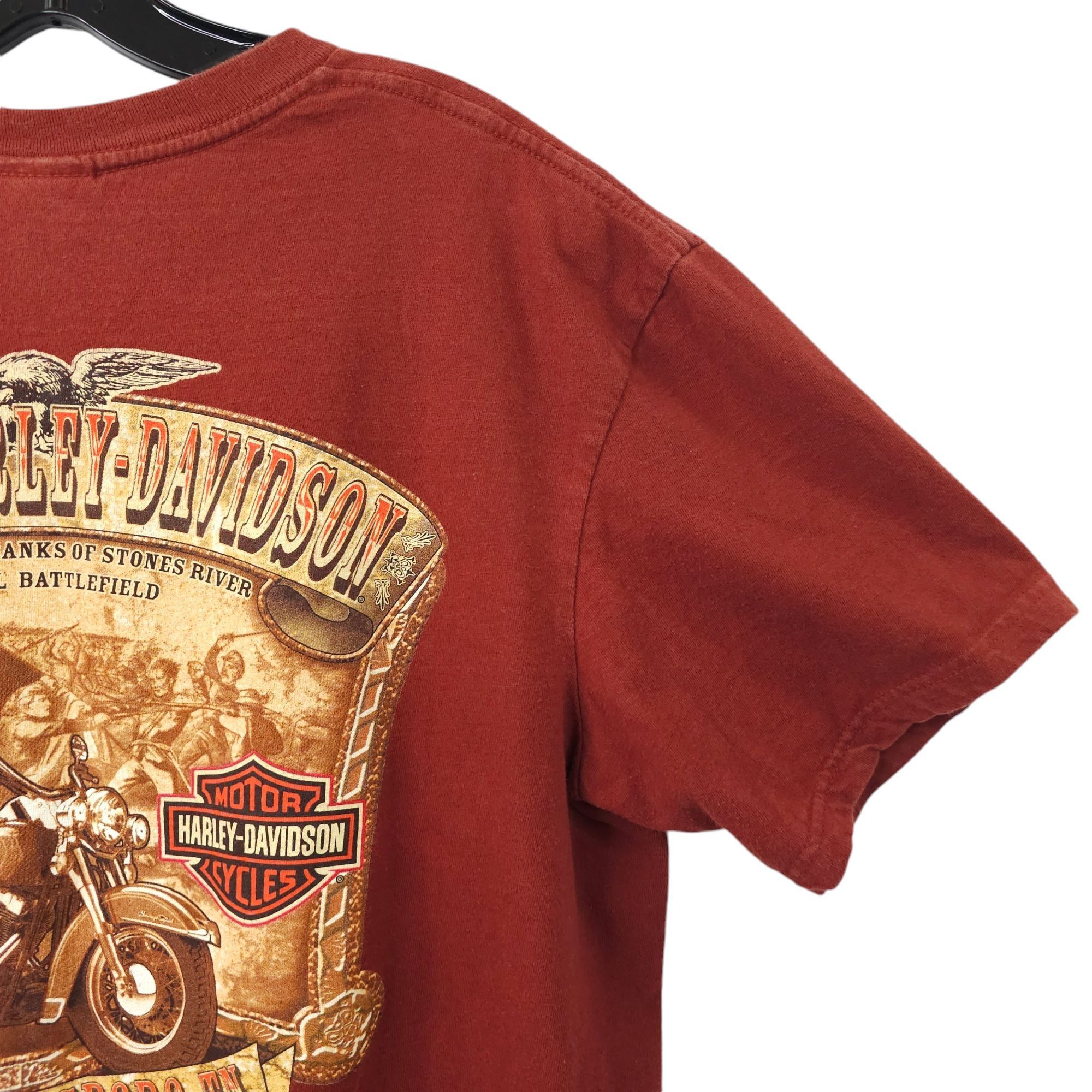 Harley Davidson Harley Davidson T Shirt Mens L Double Sided Ride To Live Size US L / EU 52-54 / 3 - 17 Thumbnail