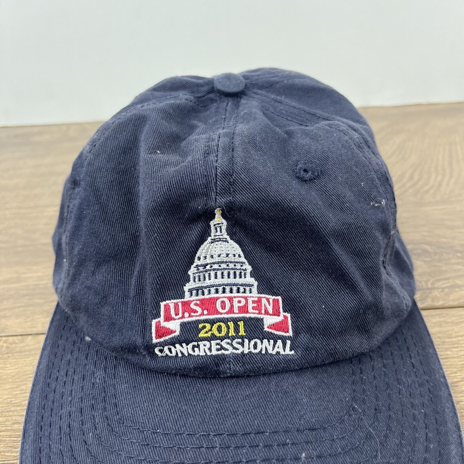 Other 2011 US Open Hat Congressional Hat Blue Adjustable Hat Blue Size ONE SIZE - 9 Thumbnail