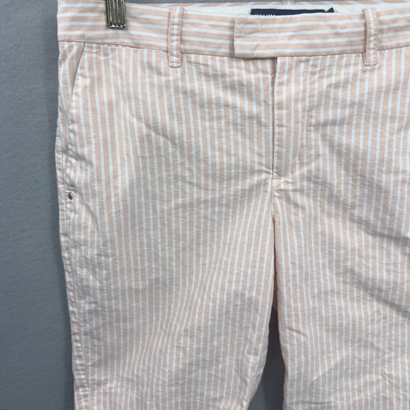 Ralph Lauren Ralph Lauren Golf Shorts Women 6 Pink Striped High Waisted Preppy Quiet Luxury Womens Size 28" / US 6 / IT 42 - 2 Thumbnail