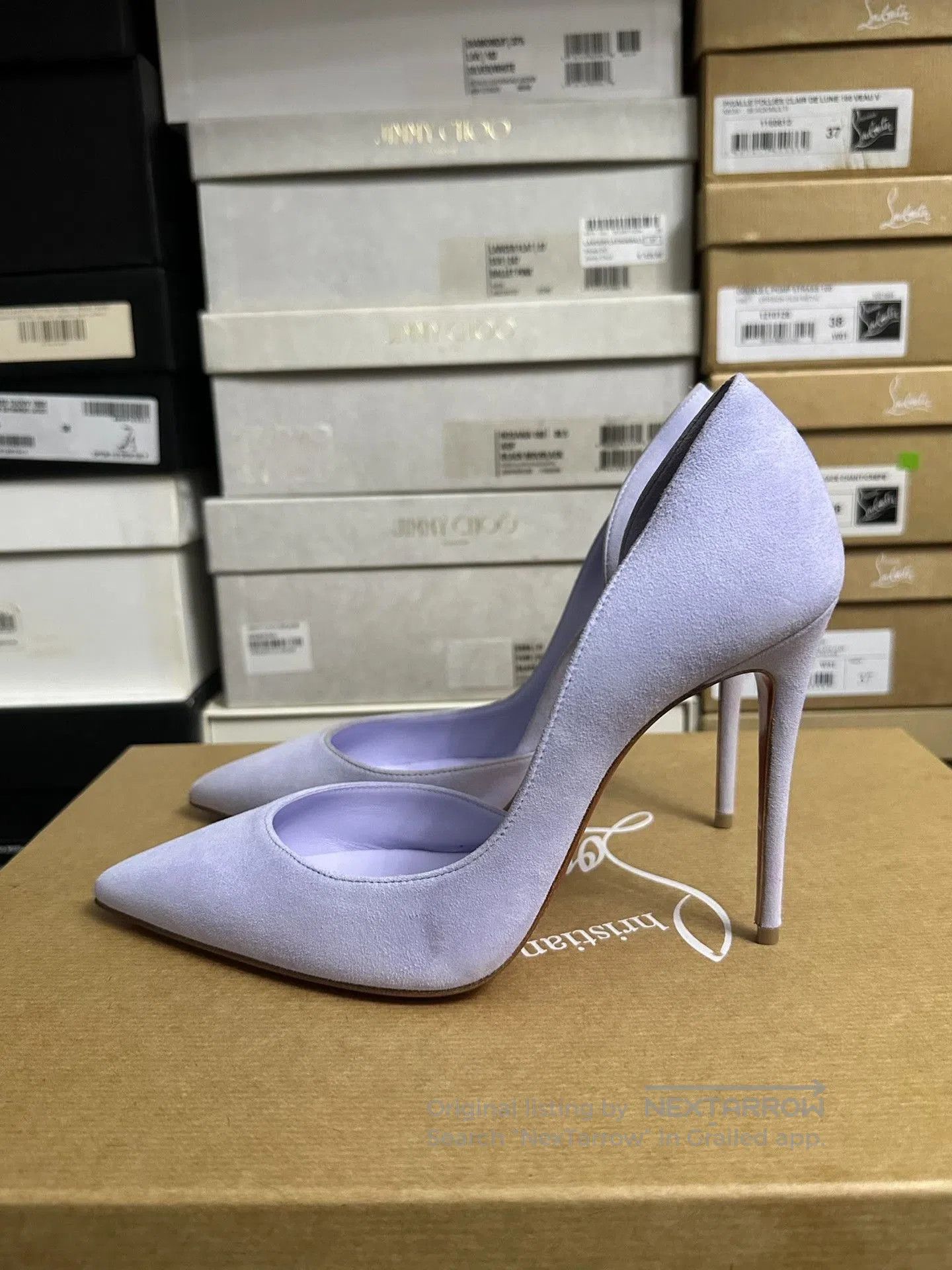 Christian Louboutin Christian Louboutin Iriza 85 Heels. Size US 6 / IT 36 - 5 Thumbnail