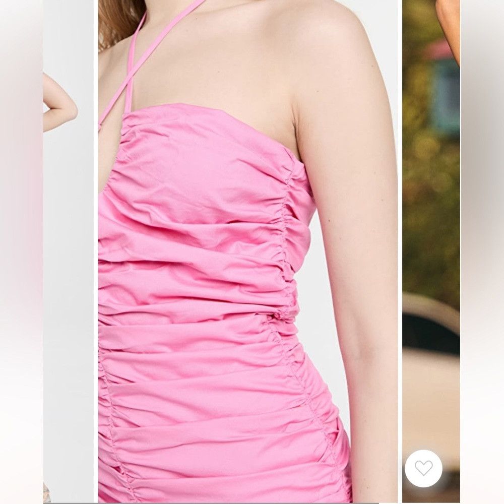Other NWT WAYF halter ruched mini dress Size S / US 4 / IT 40 - 3 Thumbnail