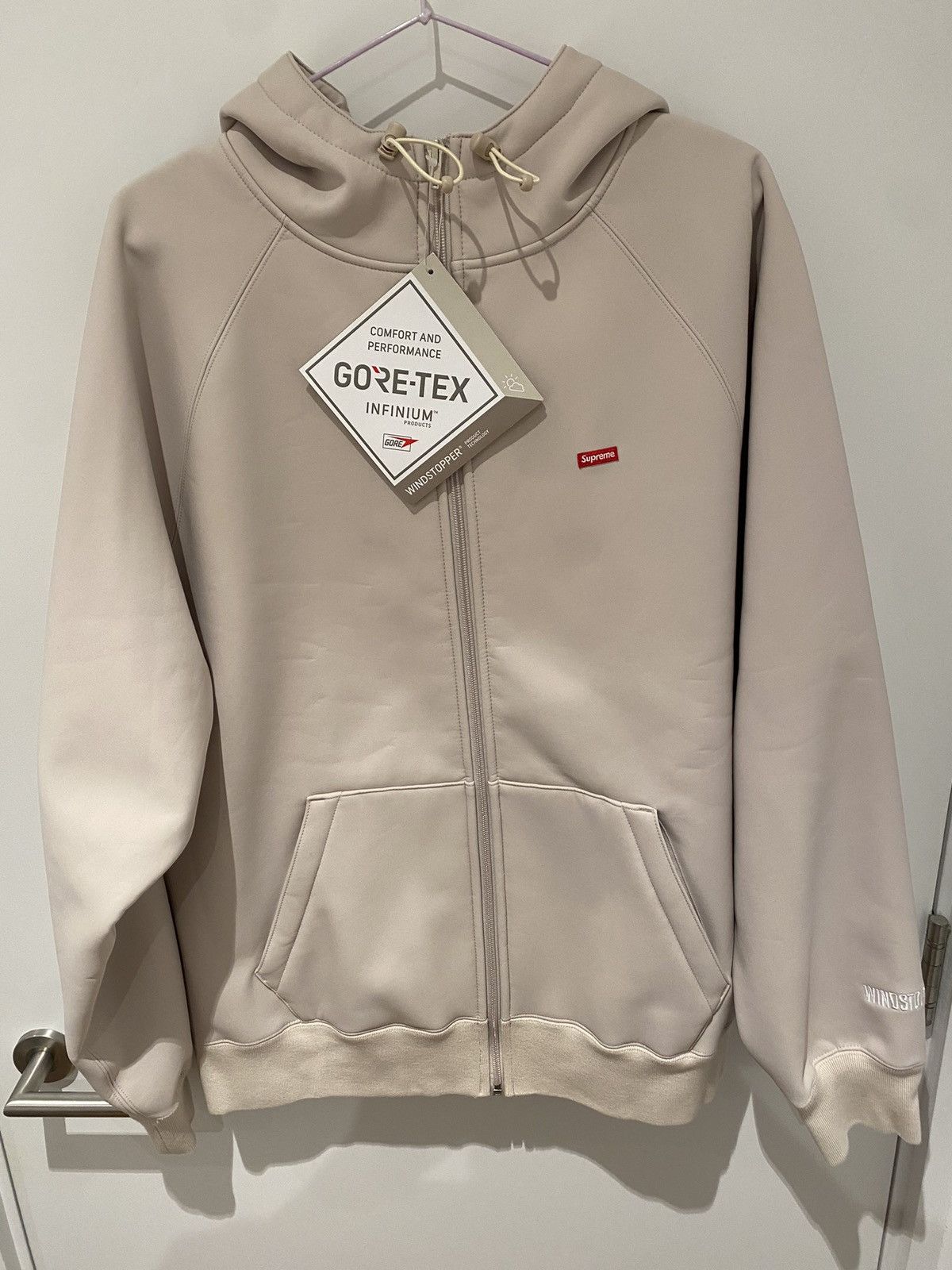 Kosterclinic Supreme Gold Bars Tee Hooded Jacket Supreme Gore Tex