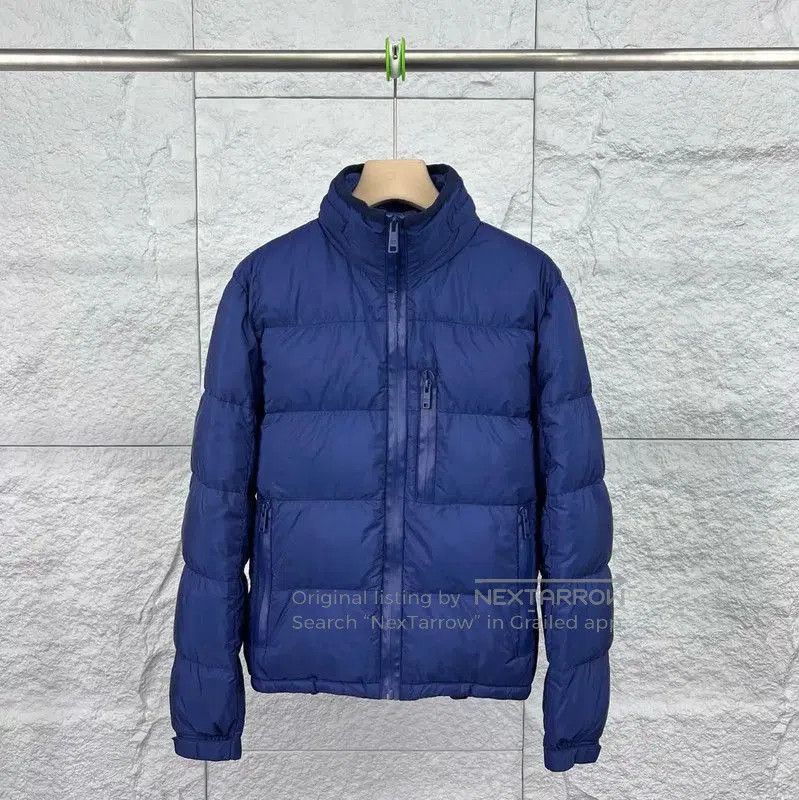 Prada Prada Men's Large Navy Down Jacket. Size US L / EU 52-54 / 3 - 1 Thumbnail