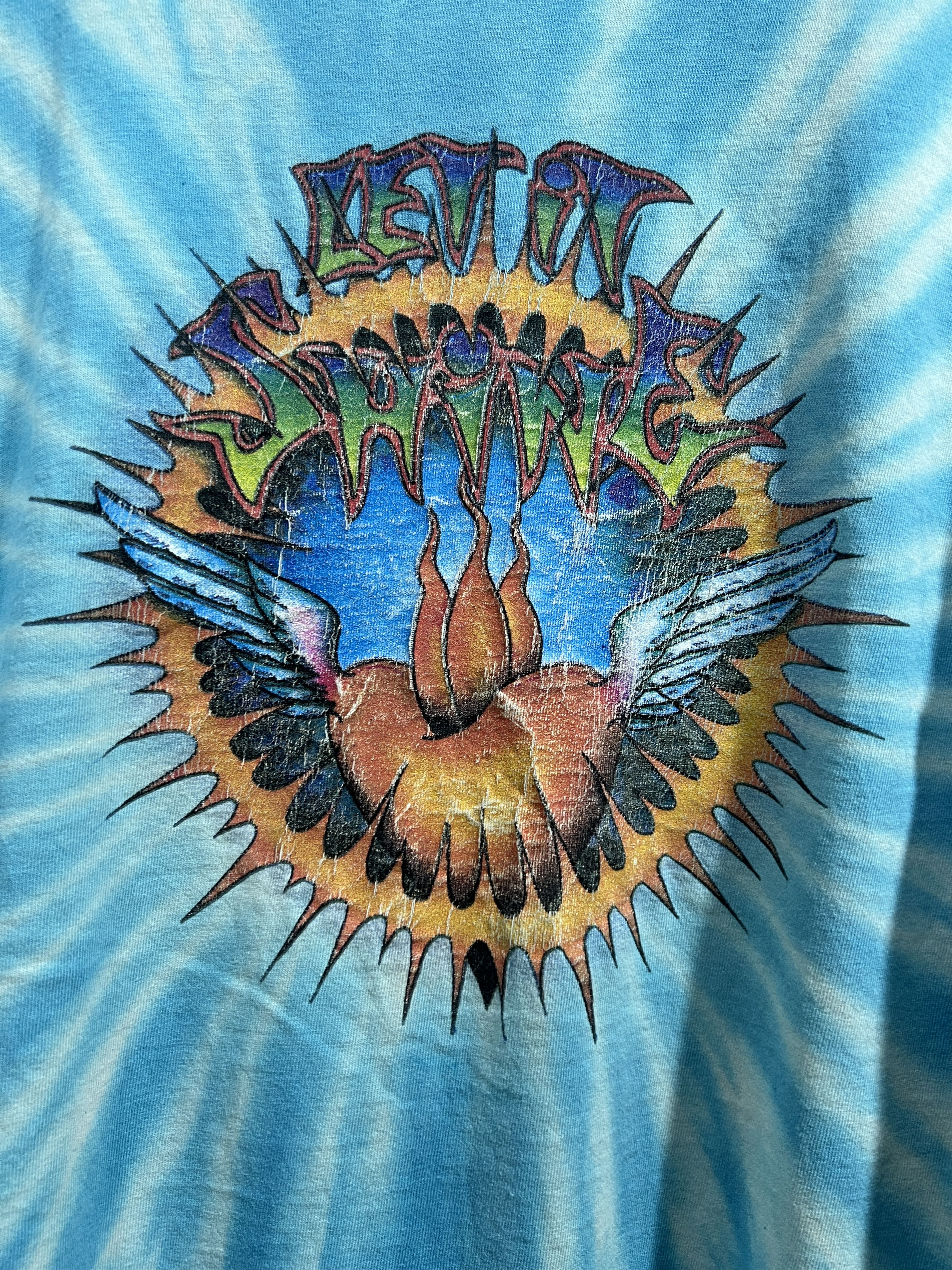 Band Tees Vintage 90s Grateful Dead L/S Tie Dye Band Tee (M) GTME646 Size US M / EU 48-50 / 2 - 18 Thumbnail