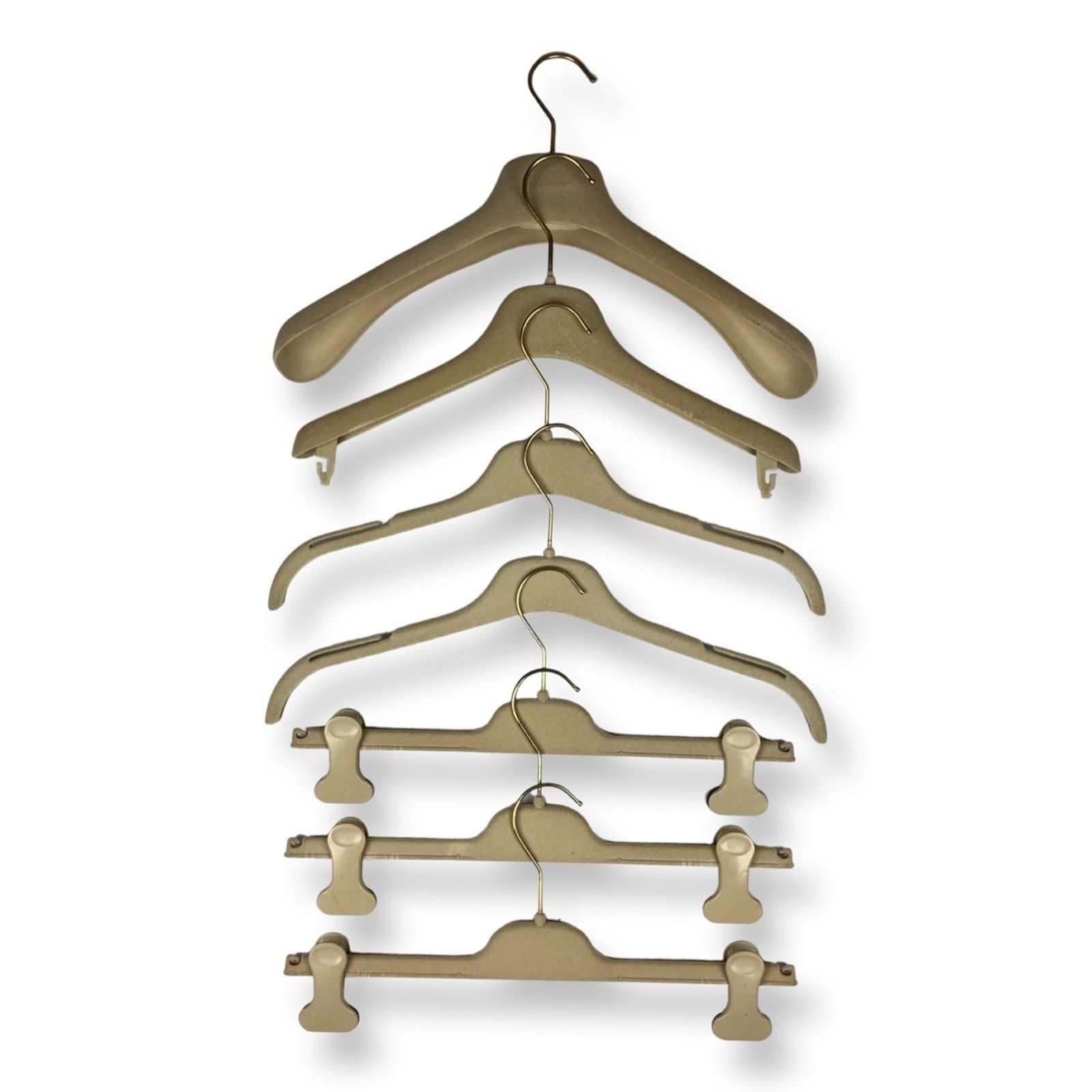 Chloe Chloe Logo Velour Hangers Size ONE SIZE - 4 Thumbnail