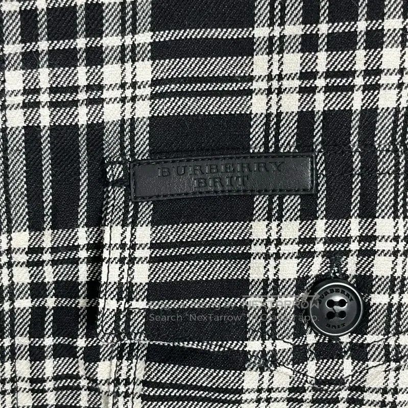 Burberry Burberry Black Cotton Long Sleeve Shirt for Men. Size US S / EU 44-46 / 1 - 3 Thumbnail