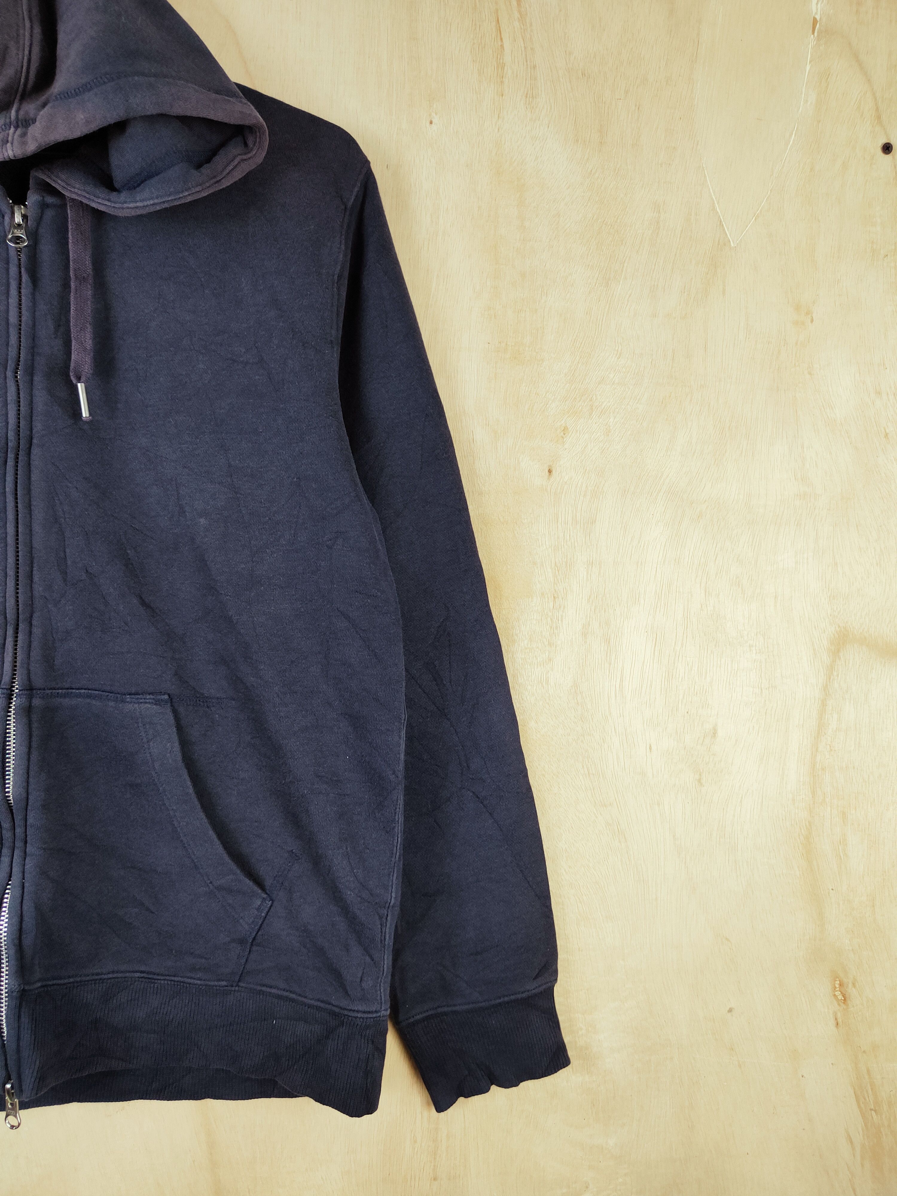 GU × Vintage Vintage GU Dark Blue Hoodie Sweaters Size US M / EU 48-50 / 2 - 5 Thumbnail