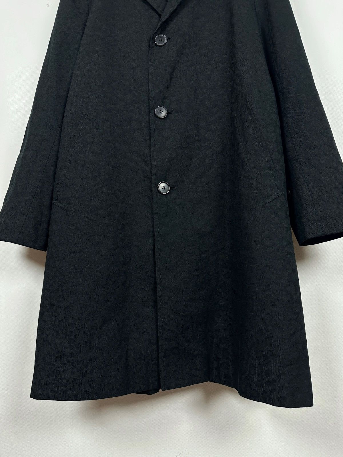 Saint Laurent Paris Saint Laurent Paris Hedi Slimane Leopard Jacquard Coat Size US S / EU 44-46 / 1 - 8 Thumbnail