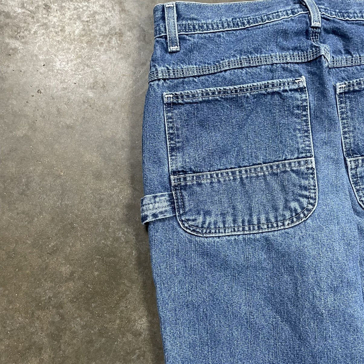 Vintage Vintage Key Baggy Carpenter Jeans Dark Wash Skater Denim Size US 32 / EU 48 - 4 Thumbnail