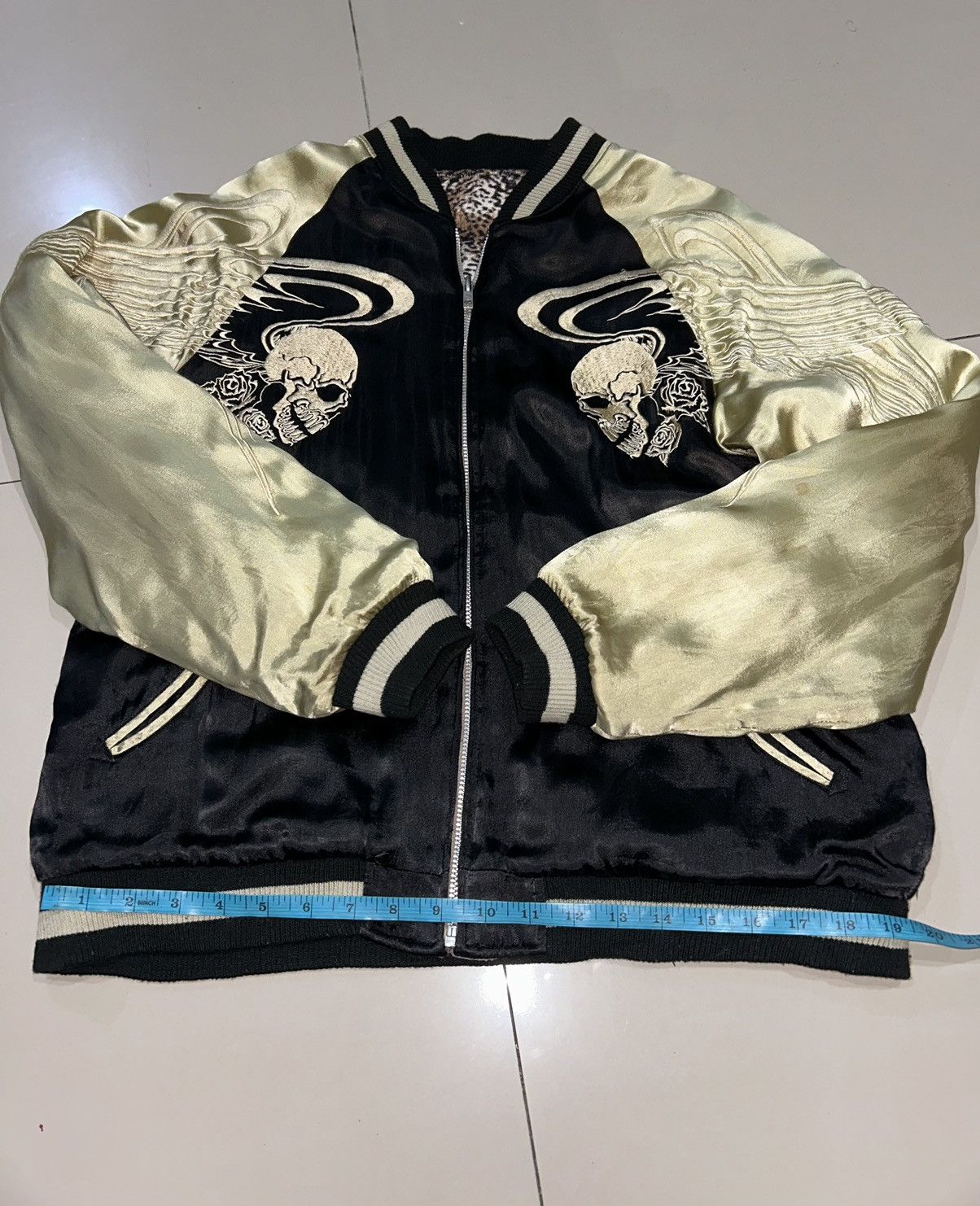 Tailor Toyo SATORI Sukajan Souvenir Jacket Reversible Size US M / EU 48-50 / 2 - 15 Thumbnail