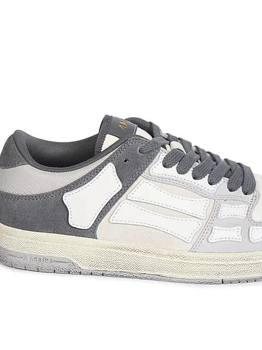 Amiri os11x1225 Distressed Skel Top Low Sneakers in Multicolor Size US 8 / EU 41 - 6 Thumbnail