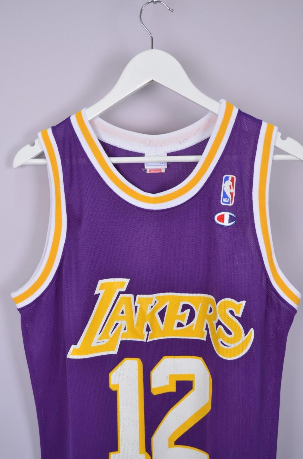 Champion Vintage 90s LA Lakers Vlade Divac Champion NBA Jersey Size M Size US M / EU 48-50 / 2 - 3 Thumbnail