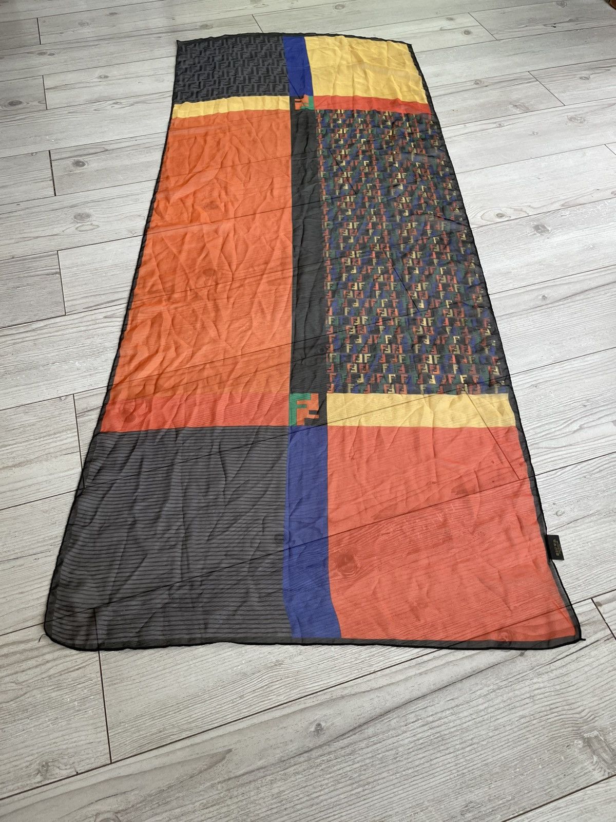 Fendi Fendi Silk Scarf Size ONE SIZE - 3 Thumbnail