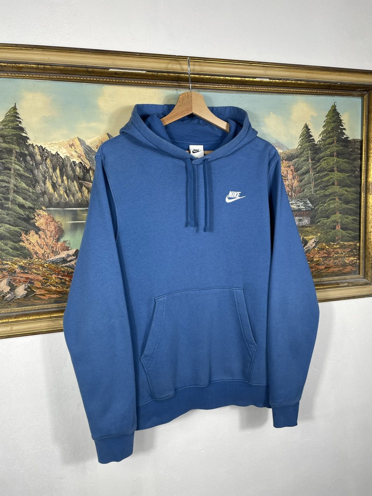 Nike × Vintage Nike Hoodie Skate Hiphop Sportswear Baggy Loose Swag Drip Size US S / EU 44-46 / 1 - 2 Thumbnail