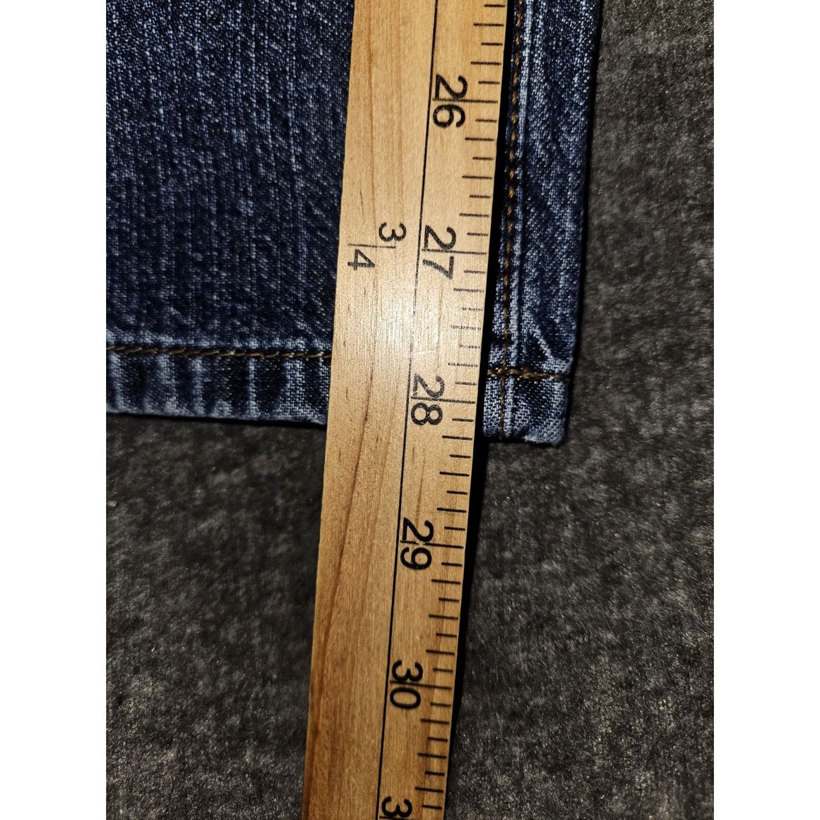 Vintage VINTAGE Calvin Klein Jeans Jeans Womens 10 Blue High Rise Easy Fit Relaxed Tapered Denim 90s Y2K Womens Size 32" / US 10 / IT 46 - 7 Thumbnail