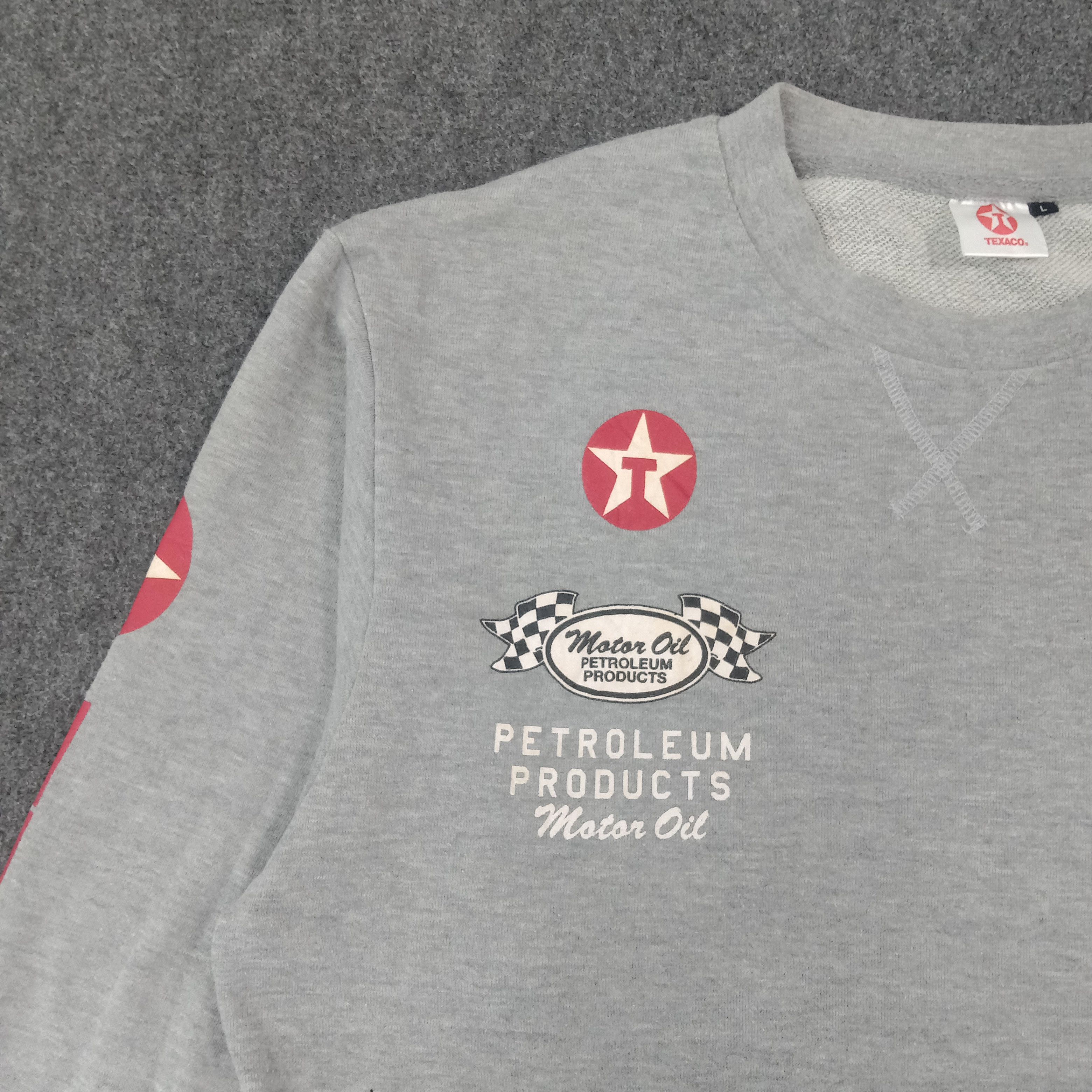 Other TEXACO Petroleum Oil and Gas Racing Sweatshirt C266N8 Size US M / EU 48-50 / 2 - 5 Thumbnail