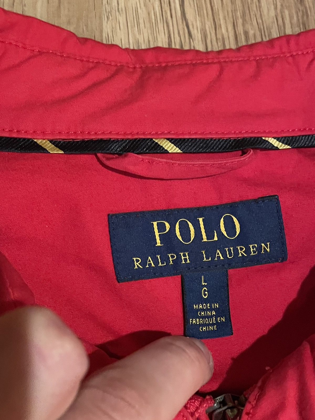 Polo Ralph Lauren × Vintage Polo Ralph Lauren Vintage Jacket Denim Streetwear Bomber Y2k Size US L / EU 52-54 / 3 - 10 Thumbnail