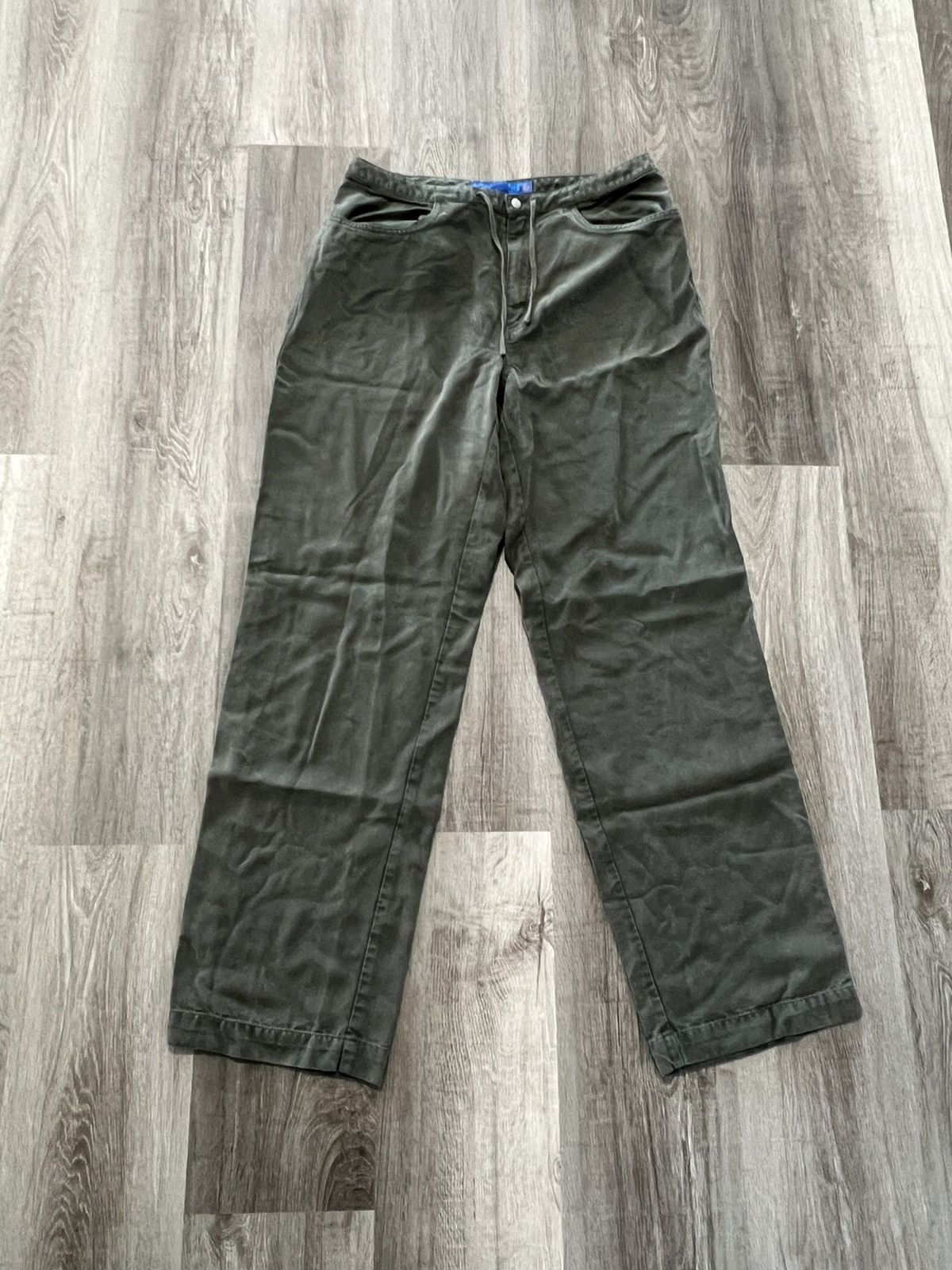 Vintage SOblue Sigrid Olsen Vintage Women’s linen light canvas pants Size 34" / US 12 / IT 48 - 1 Thumbnail