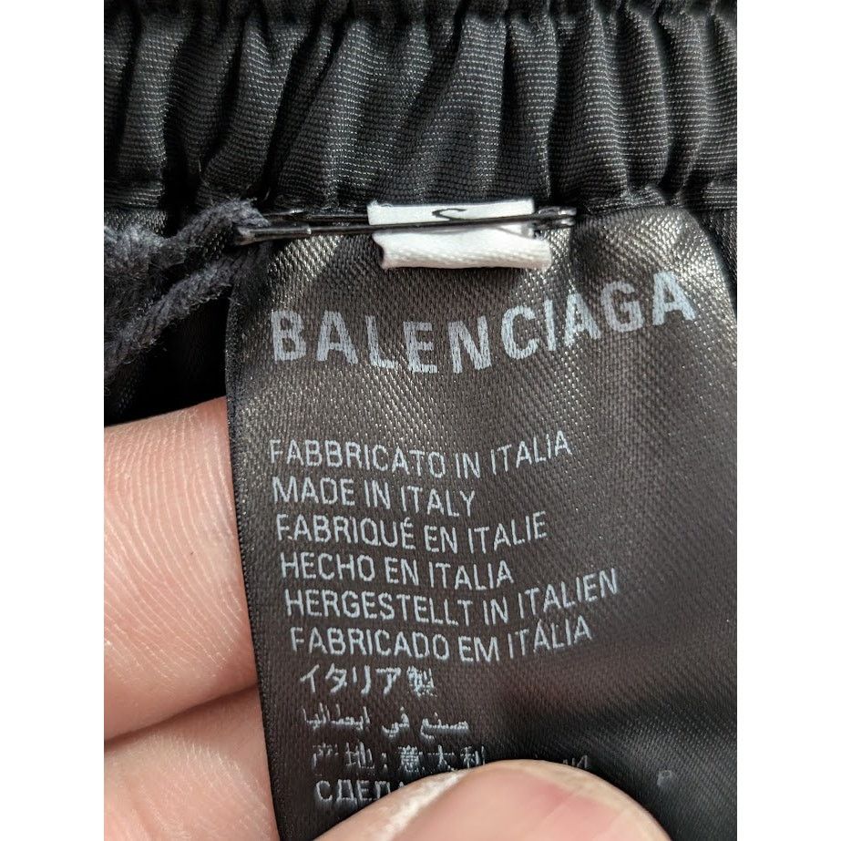 Balenciaga Nylon Long Shorts